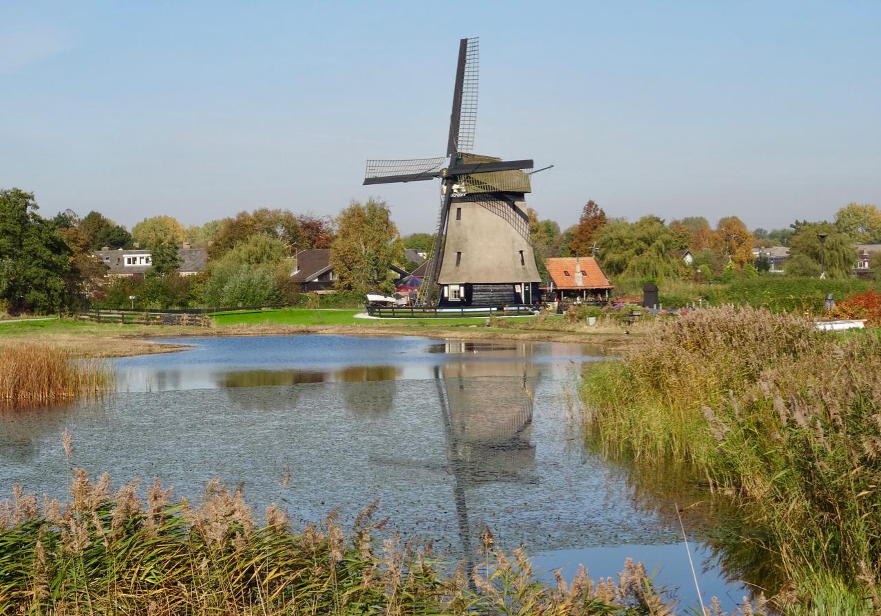 Ambachtsmolen in Oudorp krijgt nieuw wiekenkruis