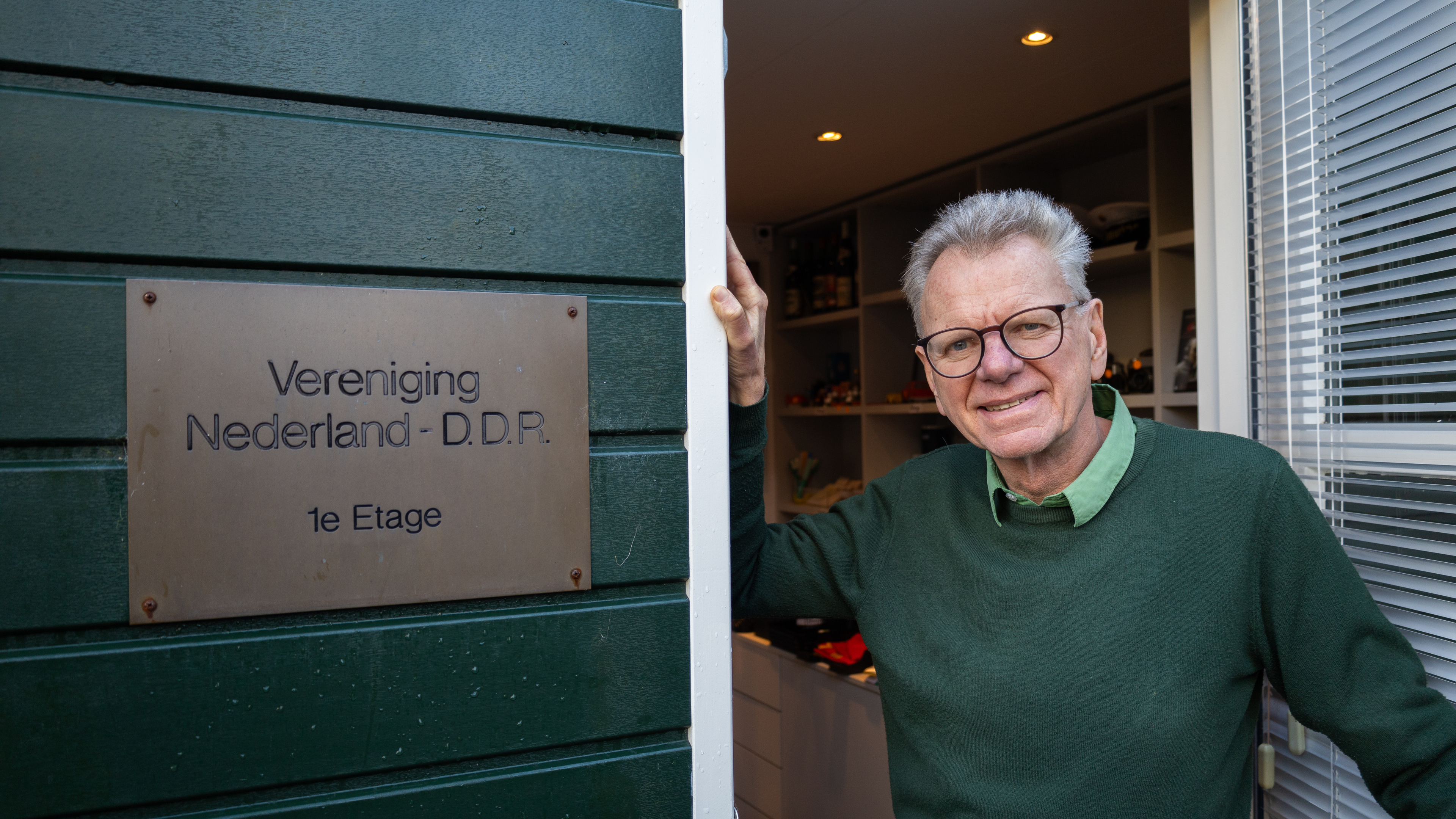 Friso de Zweeuw started his collection with a GDR medal from a souvenir shop, now he has a complete museum