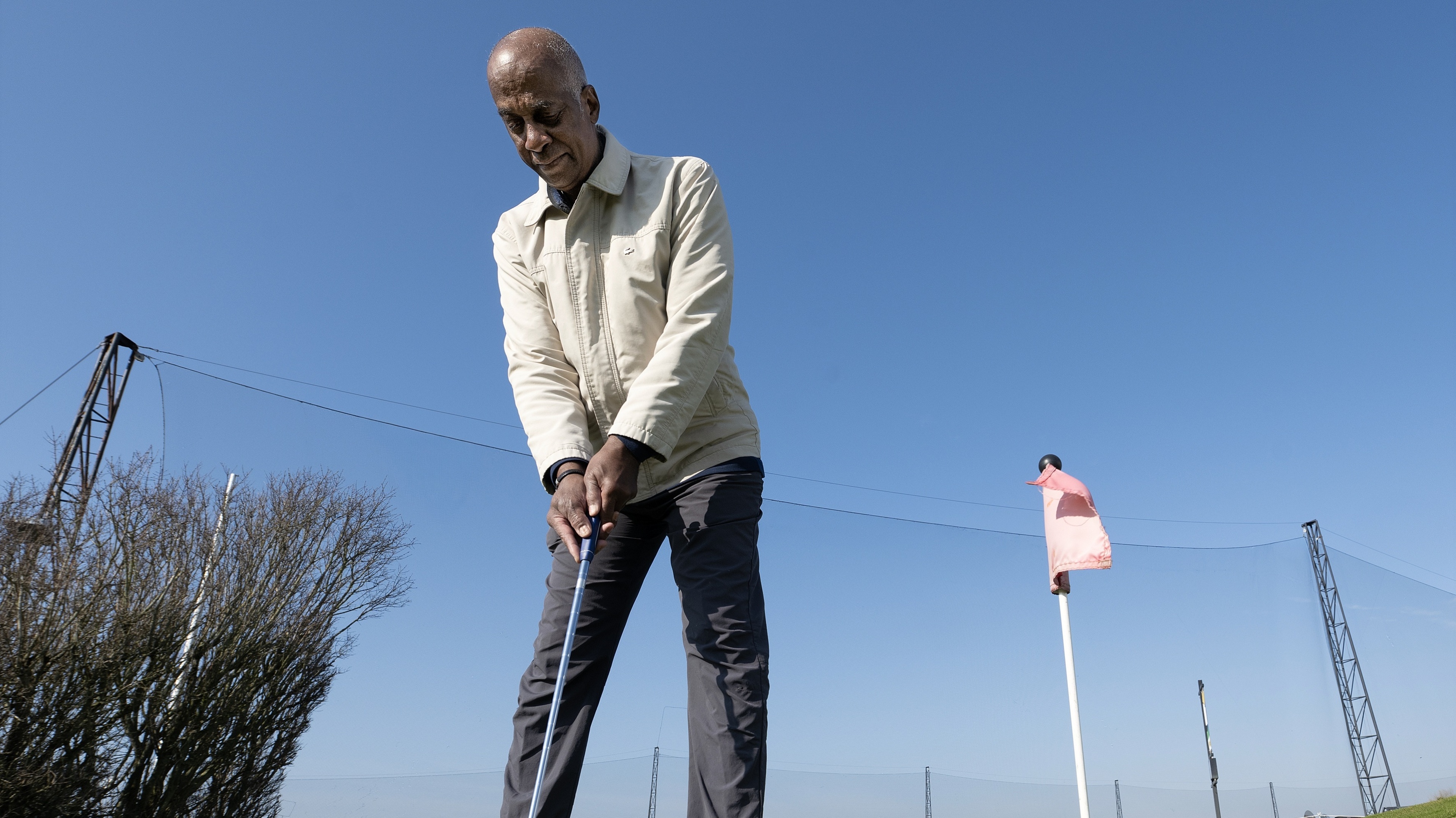 They call me Tiger in the Woods because I sometimes hit it into the bushes