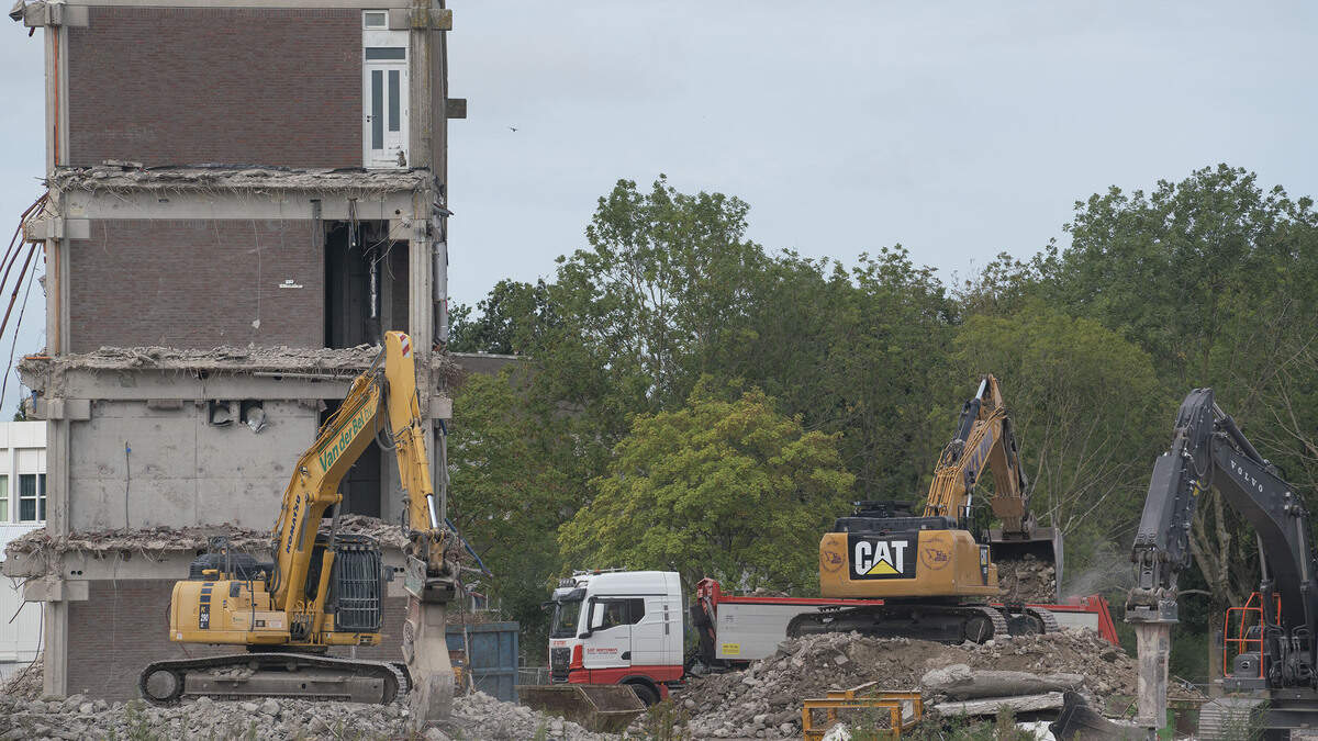 Waakvlam Viaanse Molen brandt weer. 'De bouw van 2000 woningen ligt echt nog aan de horizon. Er lag van alles stil, maar het komt weer op gang'