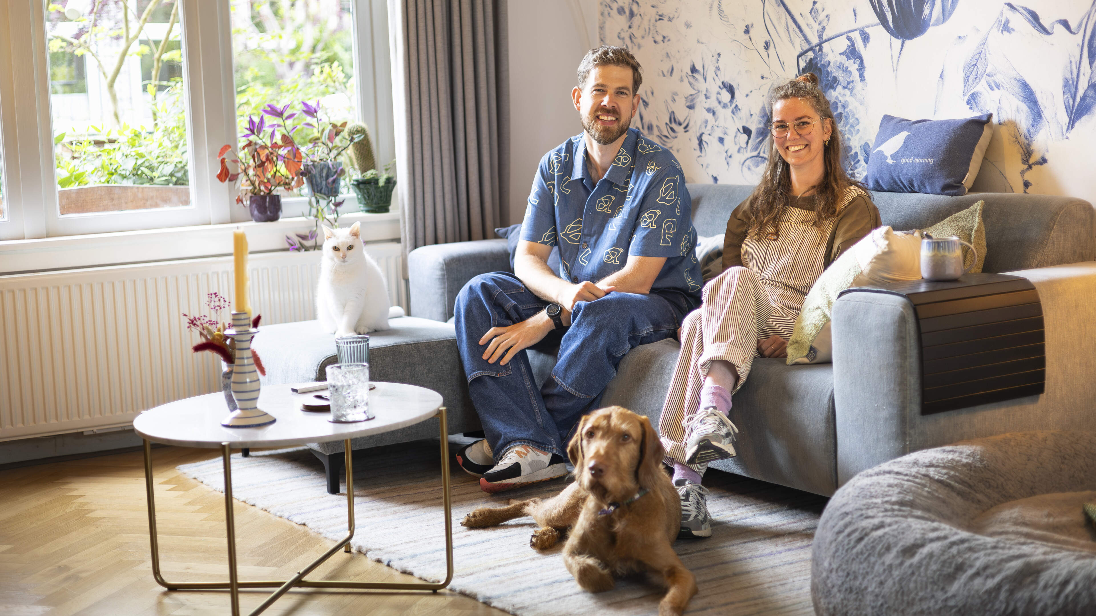 Sharon and Erik turned their Jesse-house into a green oasis: ’I always have a spot for one more plant’