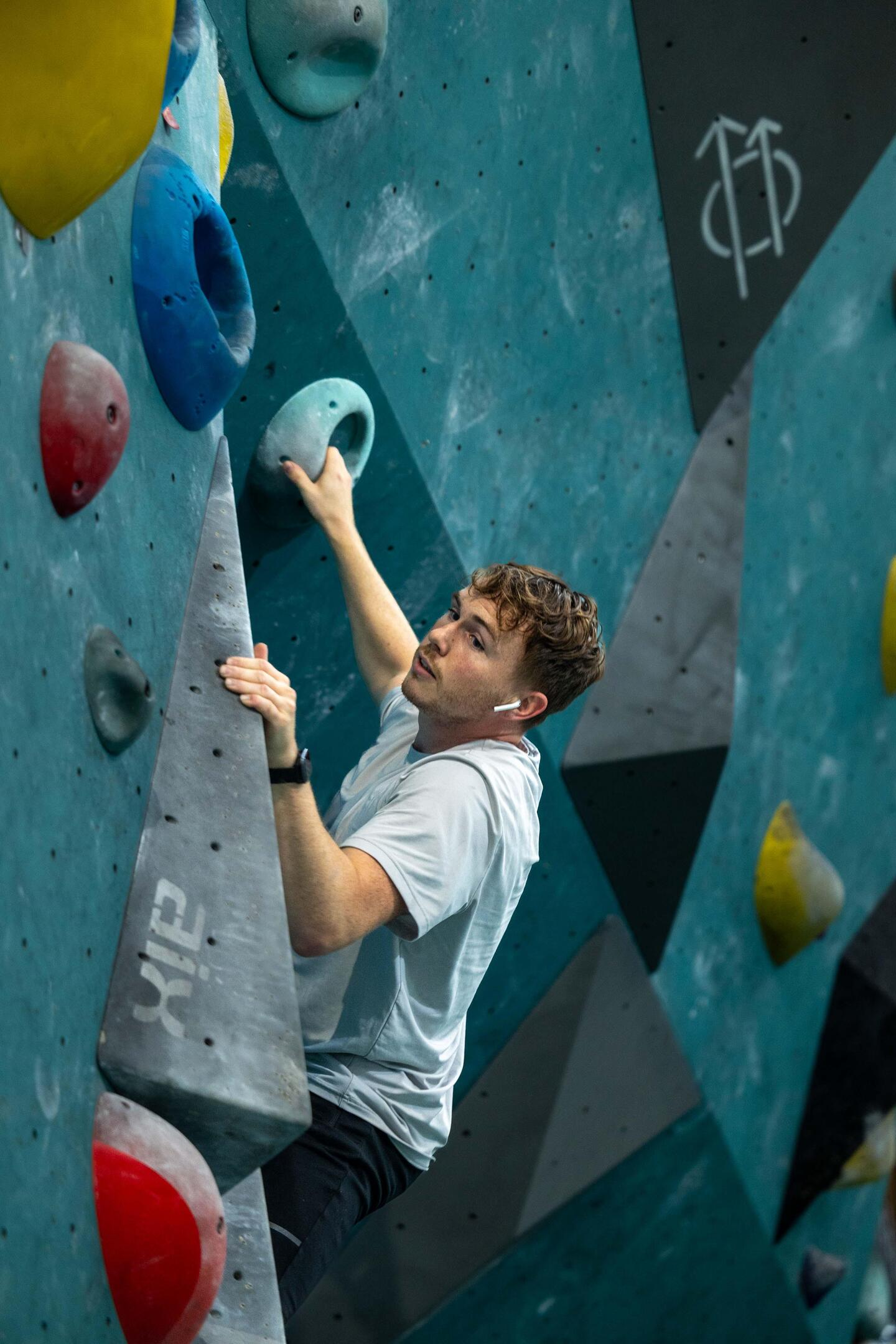 Aarzelende Zaankanters zijn tóch verslingerd geraakt aan de boulderhal ...