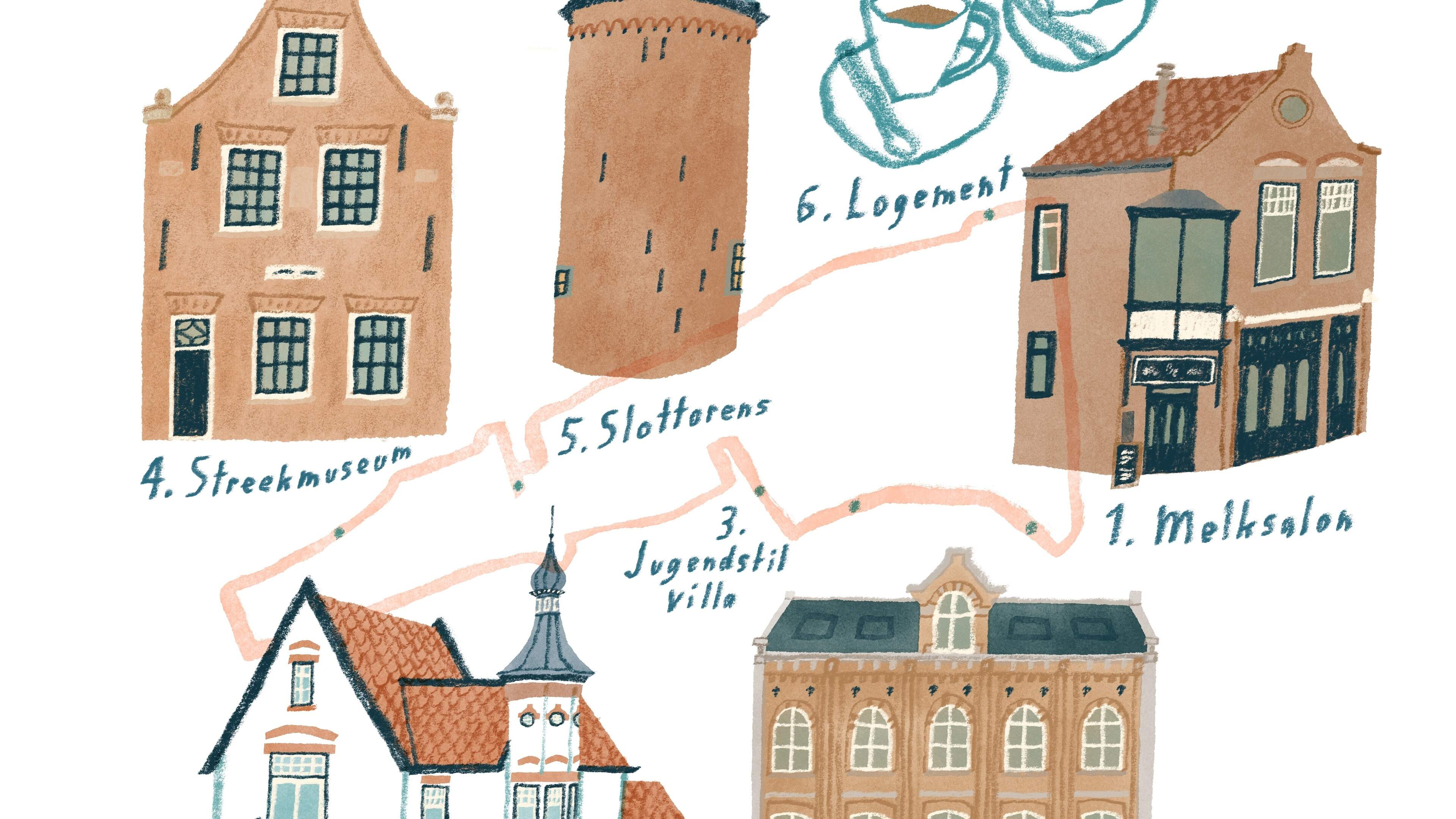 Enjoying history in Schagen: from milk salon to castle towers