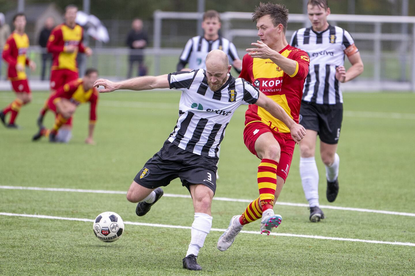 Volgers van FC Medemblik zagen de bui al hangen: tegen HSV schijnt de ...