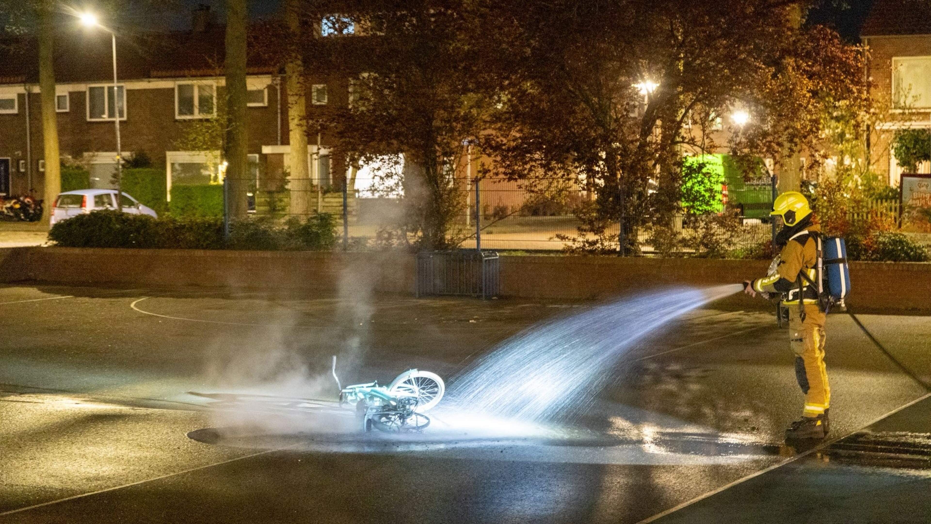 Two bike fires in Heemskerk and Beverwijk over Easter weekend