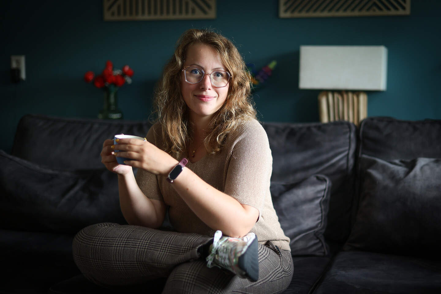Lisa (33) kan lijnen wat ze wil, haar benen blijven heel stevig door ...