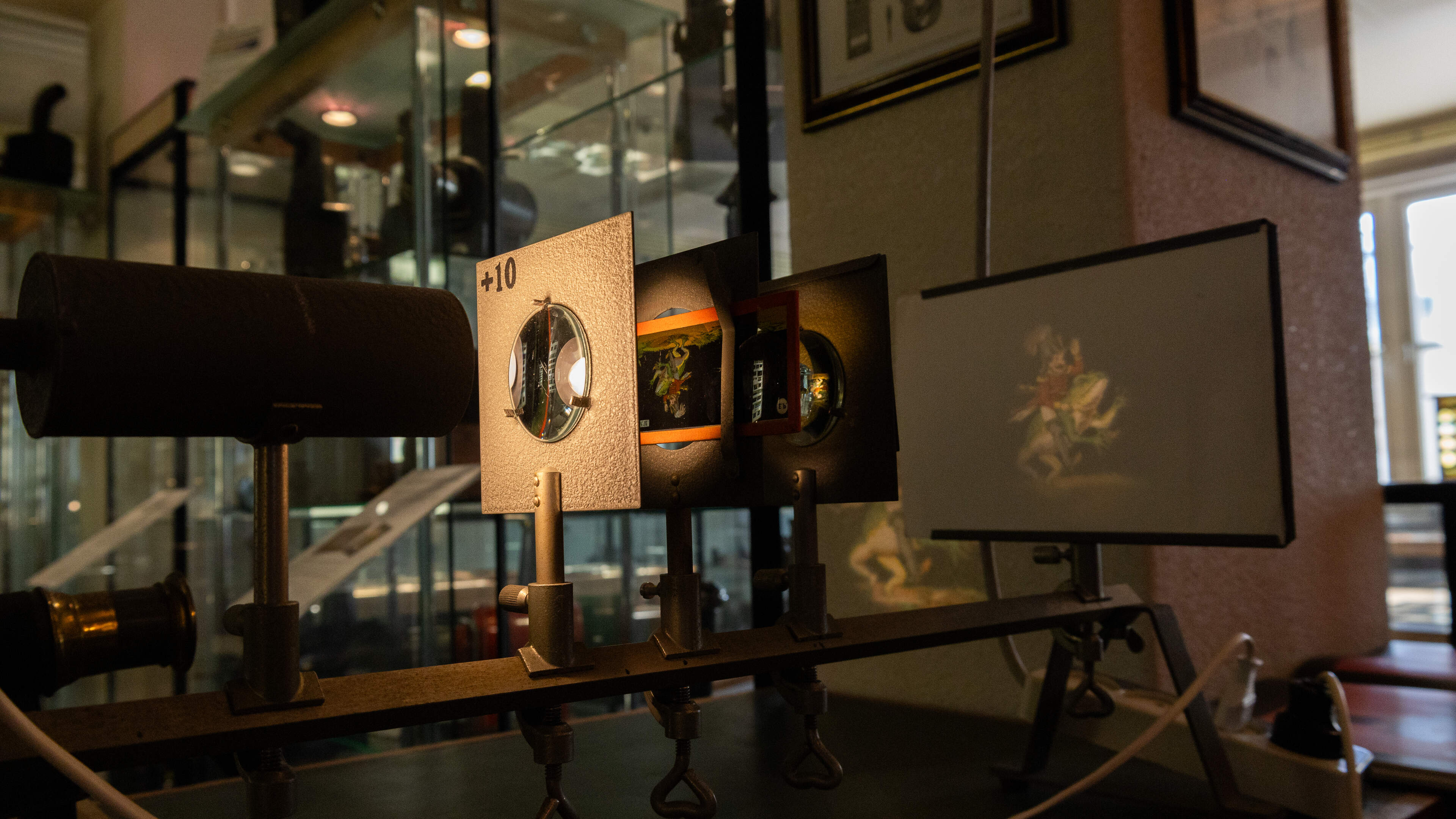 Video stems from this ancient technique. ‘The magic lantern is the basis of everything’
