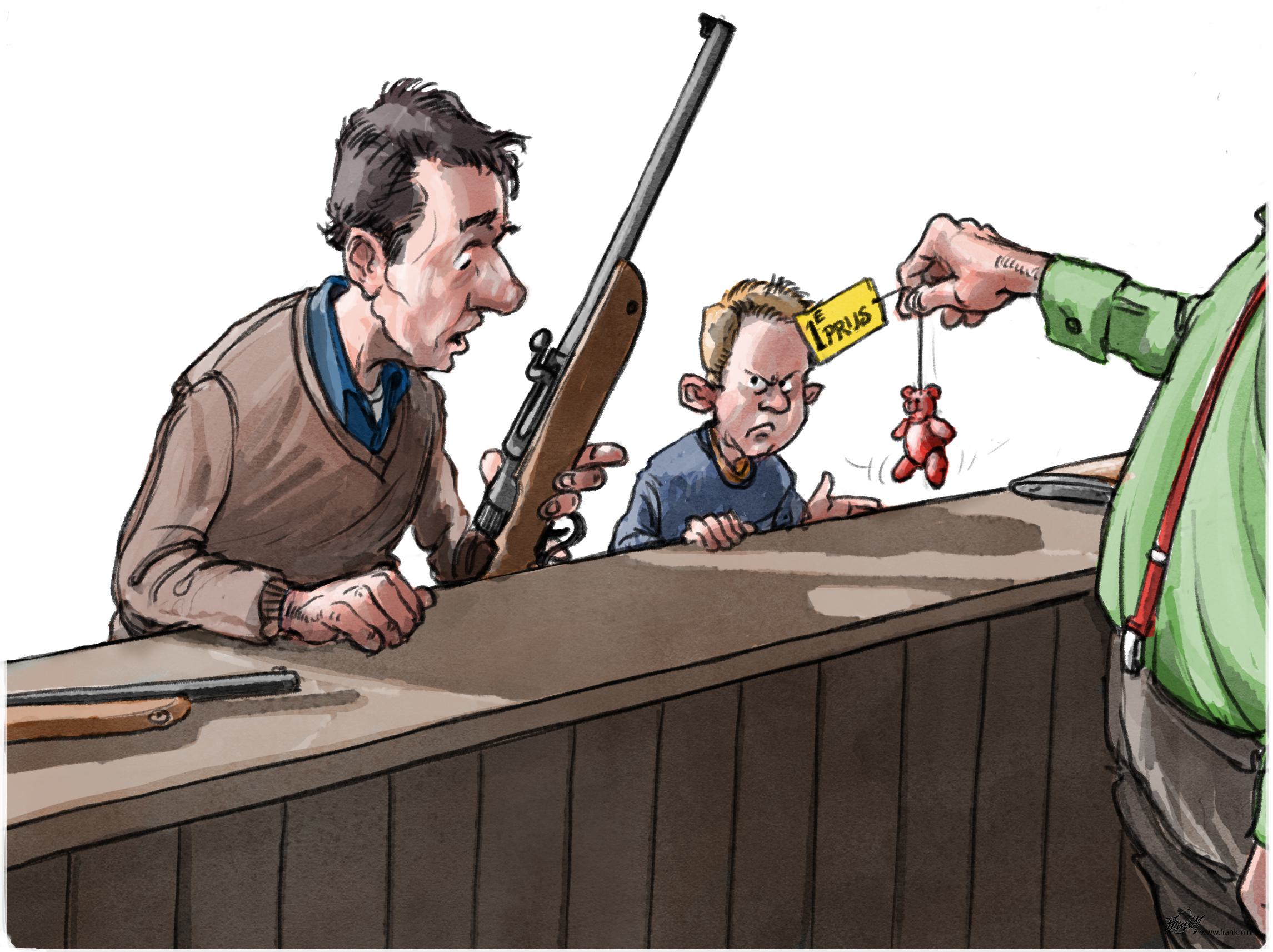 Kermisexploitanten betalen de hoofdprijs | cartoon | Noordhollands Dagblad