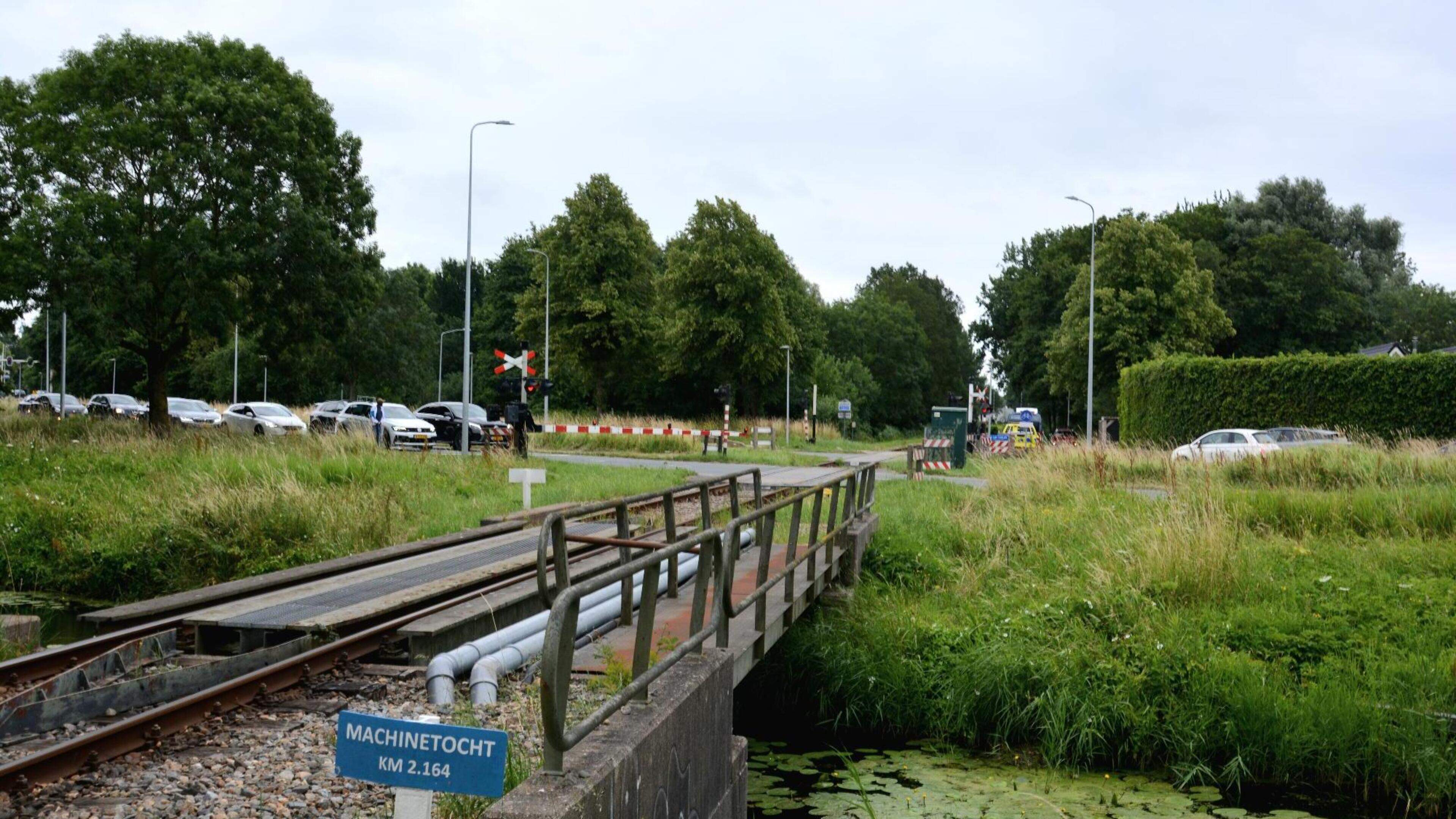 Storing bij overwegen van Spoorwegmuseum zorgt voor verkeershinder in Hoorn