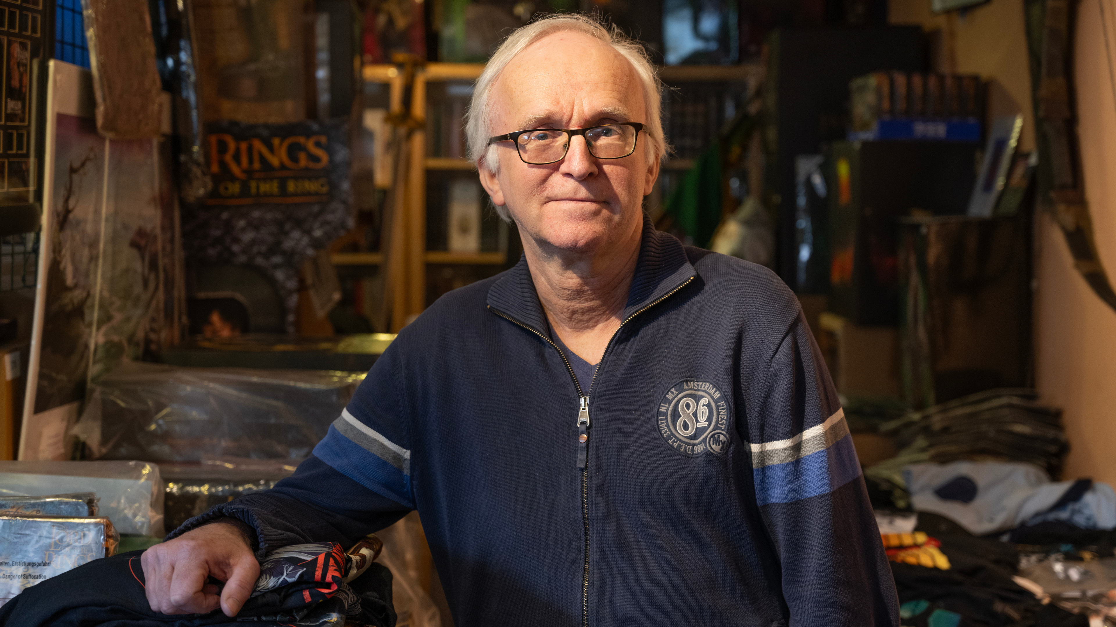 René took his brother's Tolkien books as a child. Now he has a museum dedicated to them