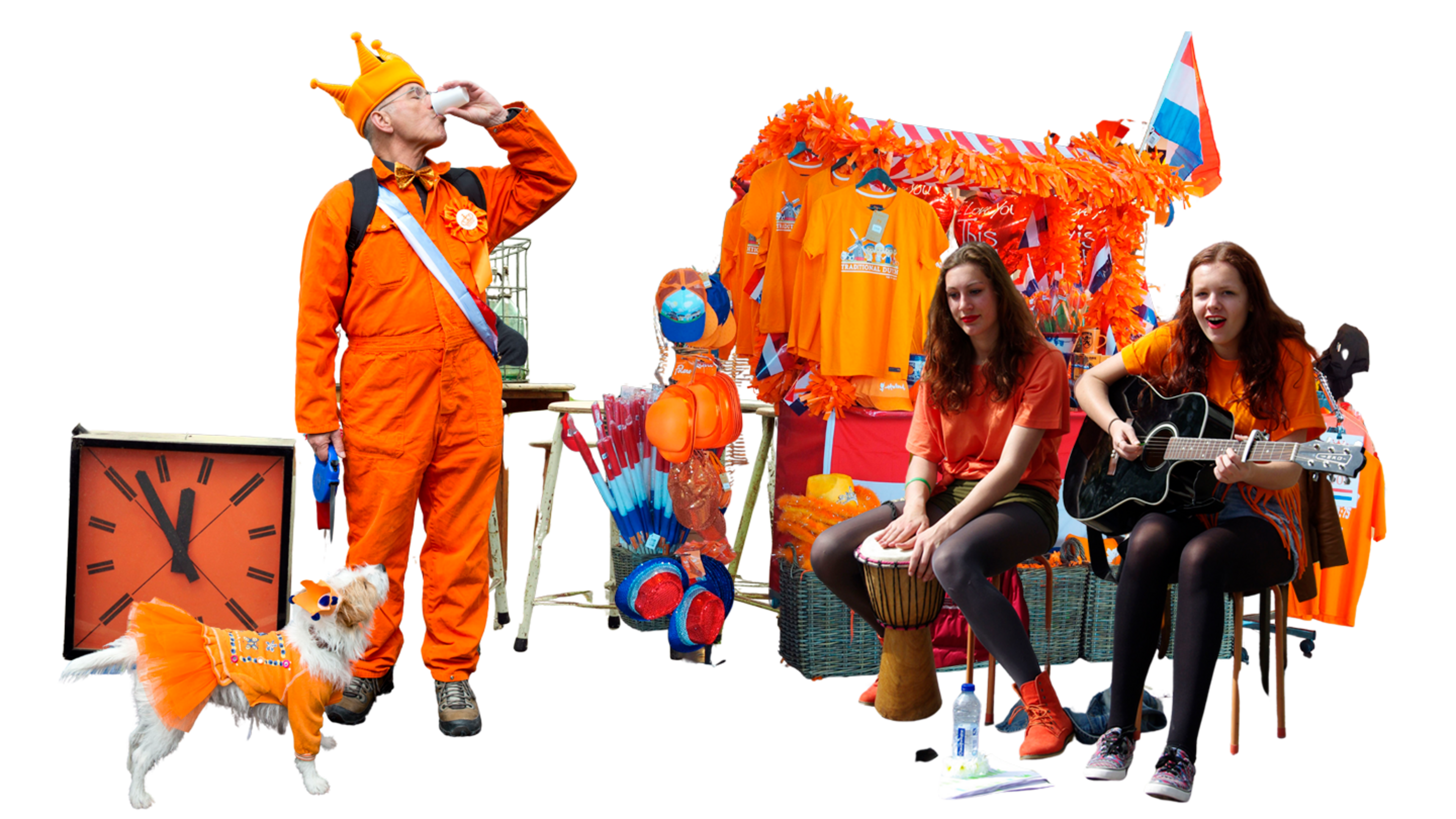 Making money as a child at the flea market: with cupcakes, dances, tastings, photos, and a guessing game