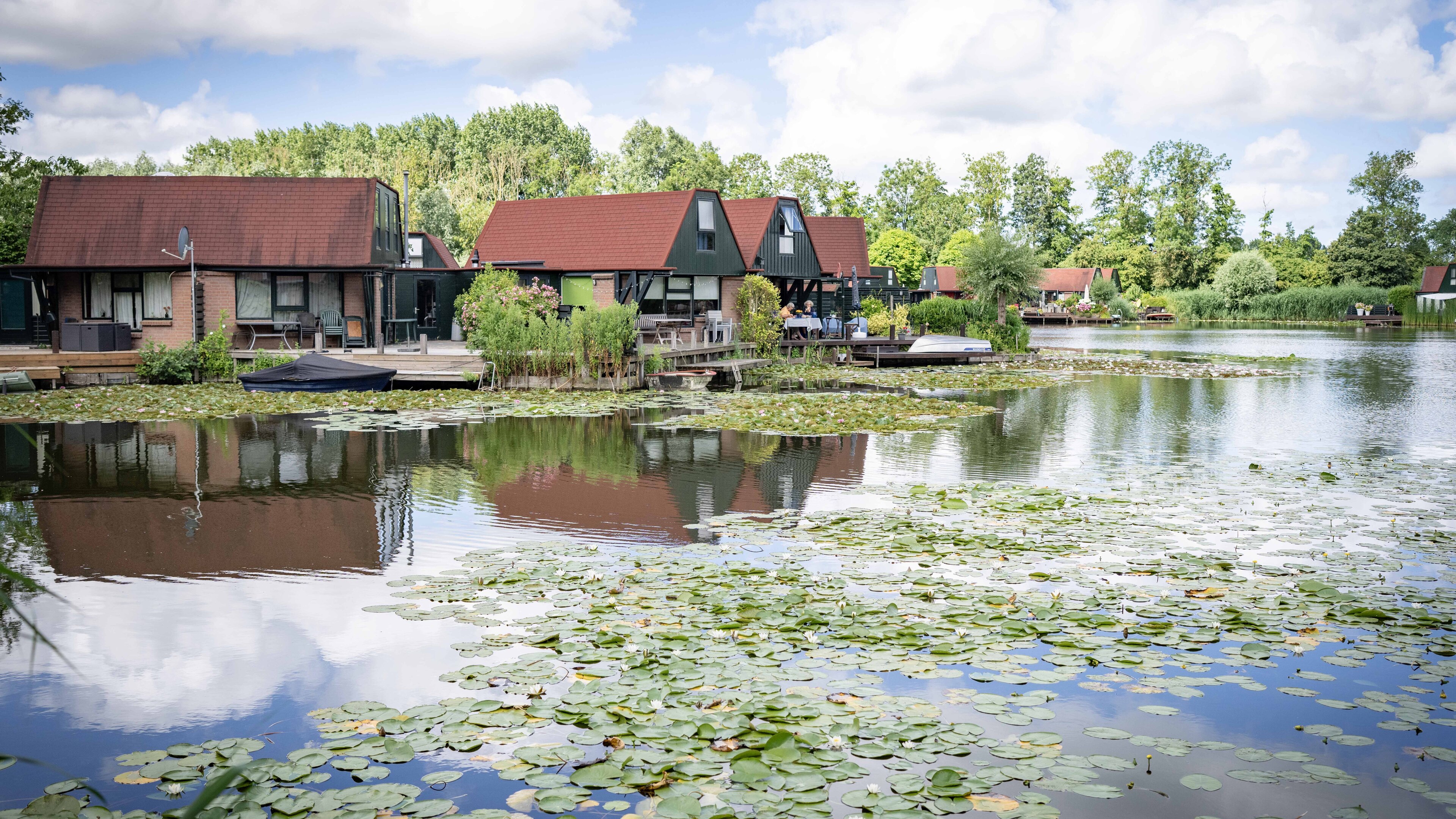 Westpunt van Niedorp vijftig jaar geleden onder water gezet. De kale polders van toen leverden ’een 