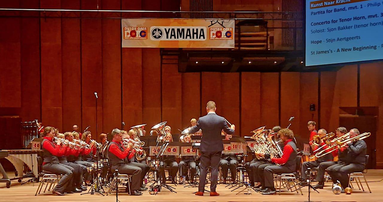 Brons voor brassband Kunst naar Kracht uit De Goorn