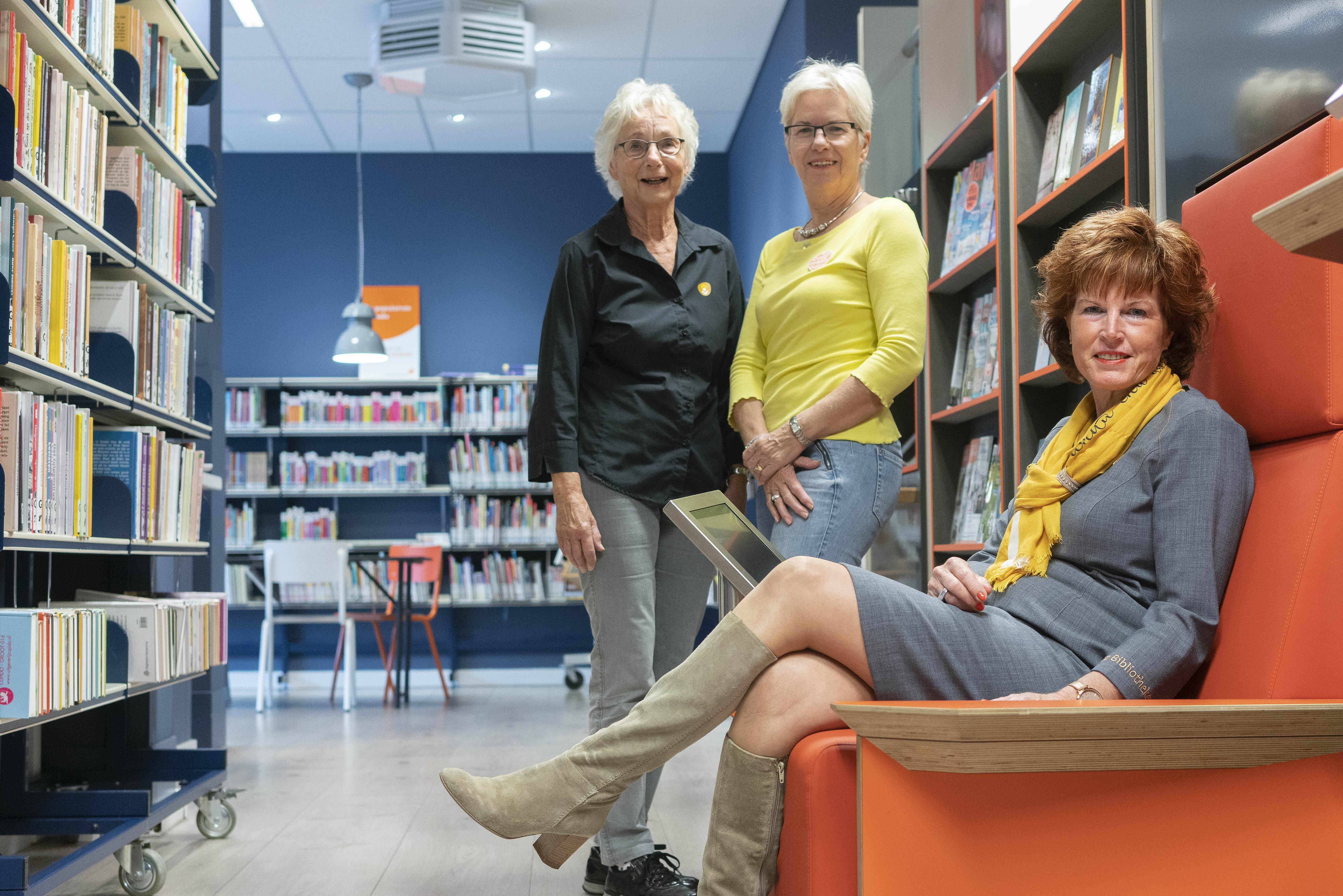 Vrijwilligerstekort? Daar heeft de Helderse bibliotheek in De Schooten geen last van