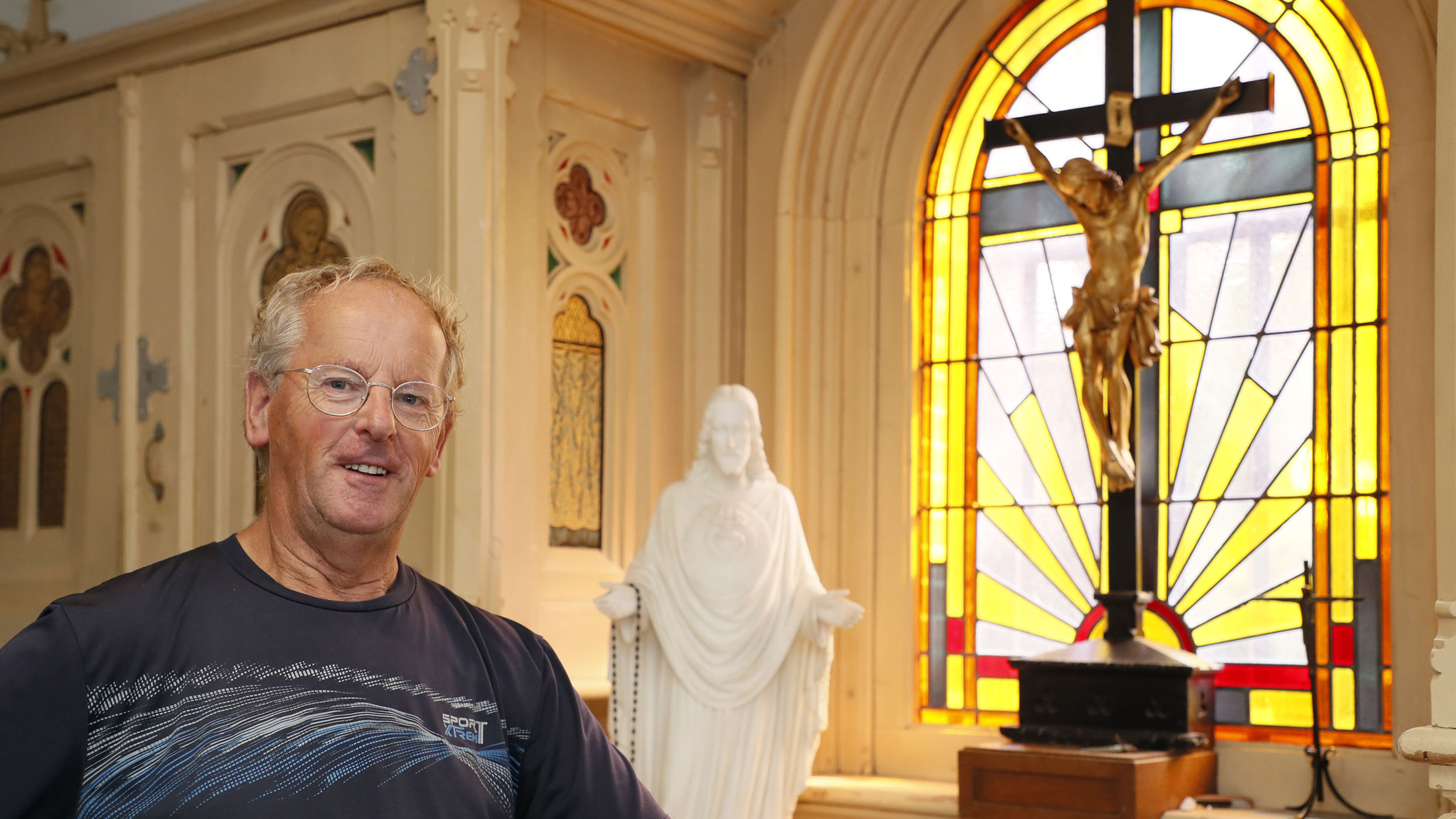 ‘Mensen willen vermaakt worden in de kerk.’ Ruud Tesselaar al veertig jaar koster in Warmenhuizen