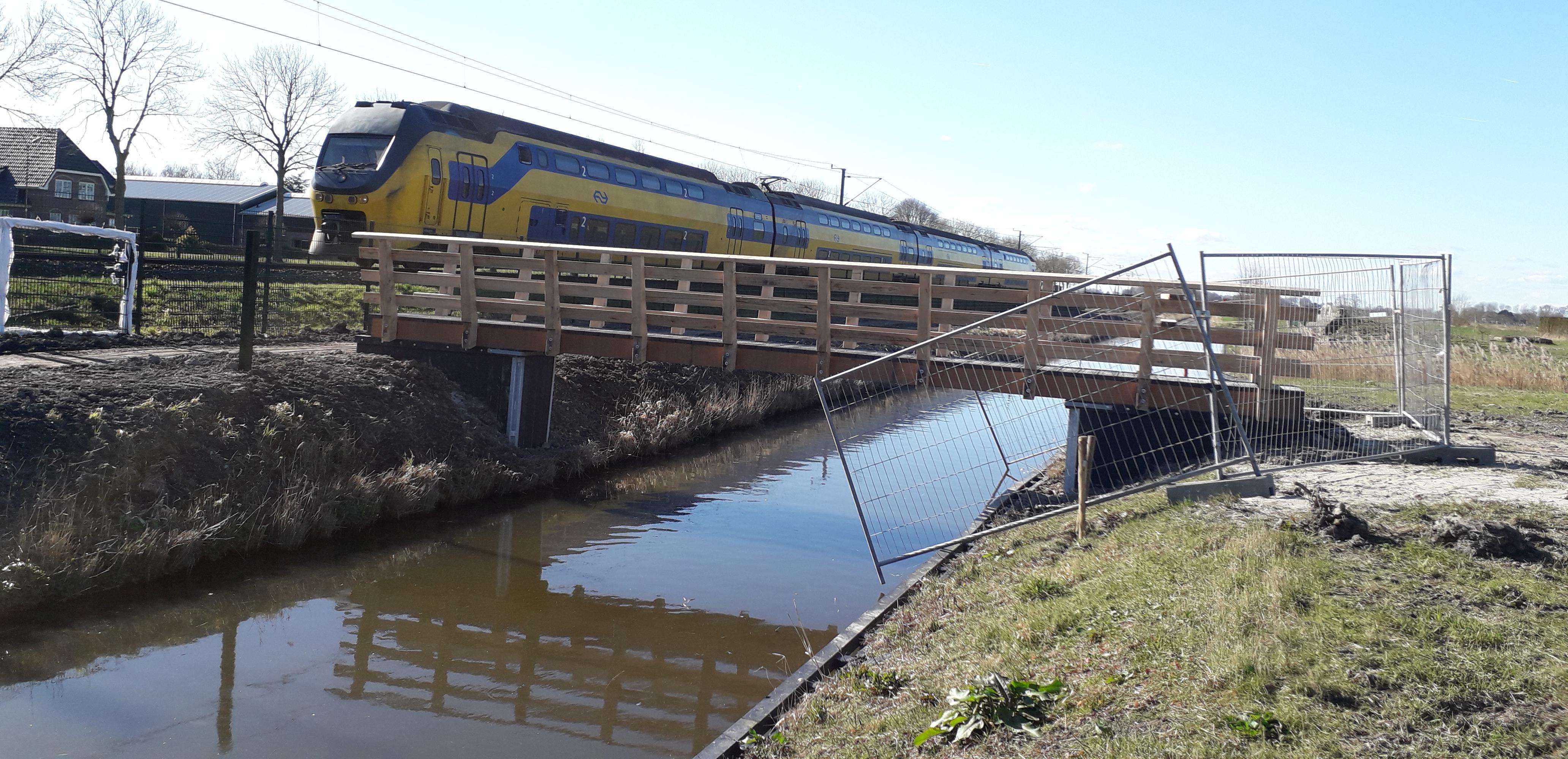 Brug sluitstuk voor nieuw wandelrondje Hoogkarspel-Westwoud