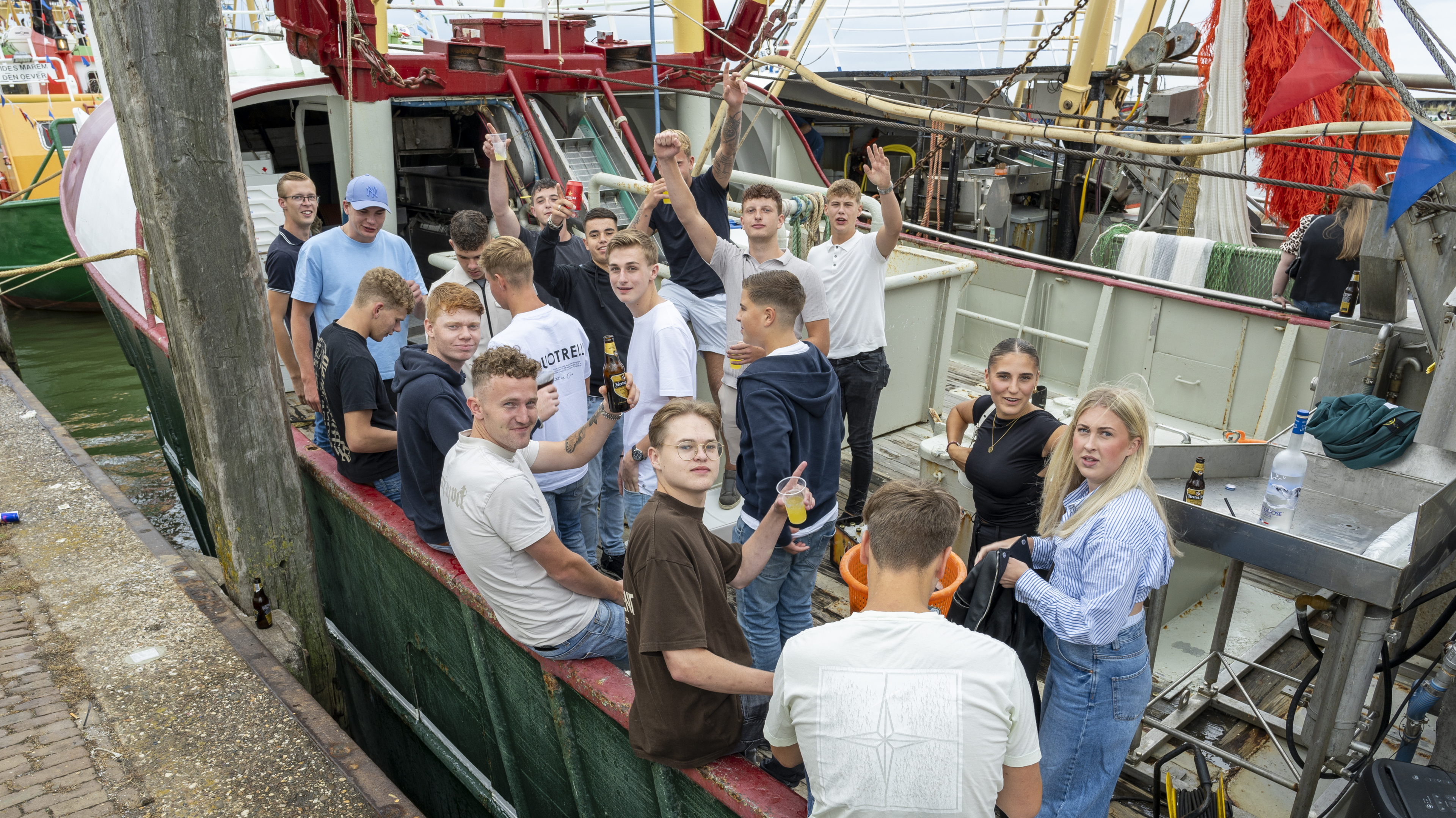 Aangenaam slenteren door Den Oever en langs de kades van de haven
