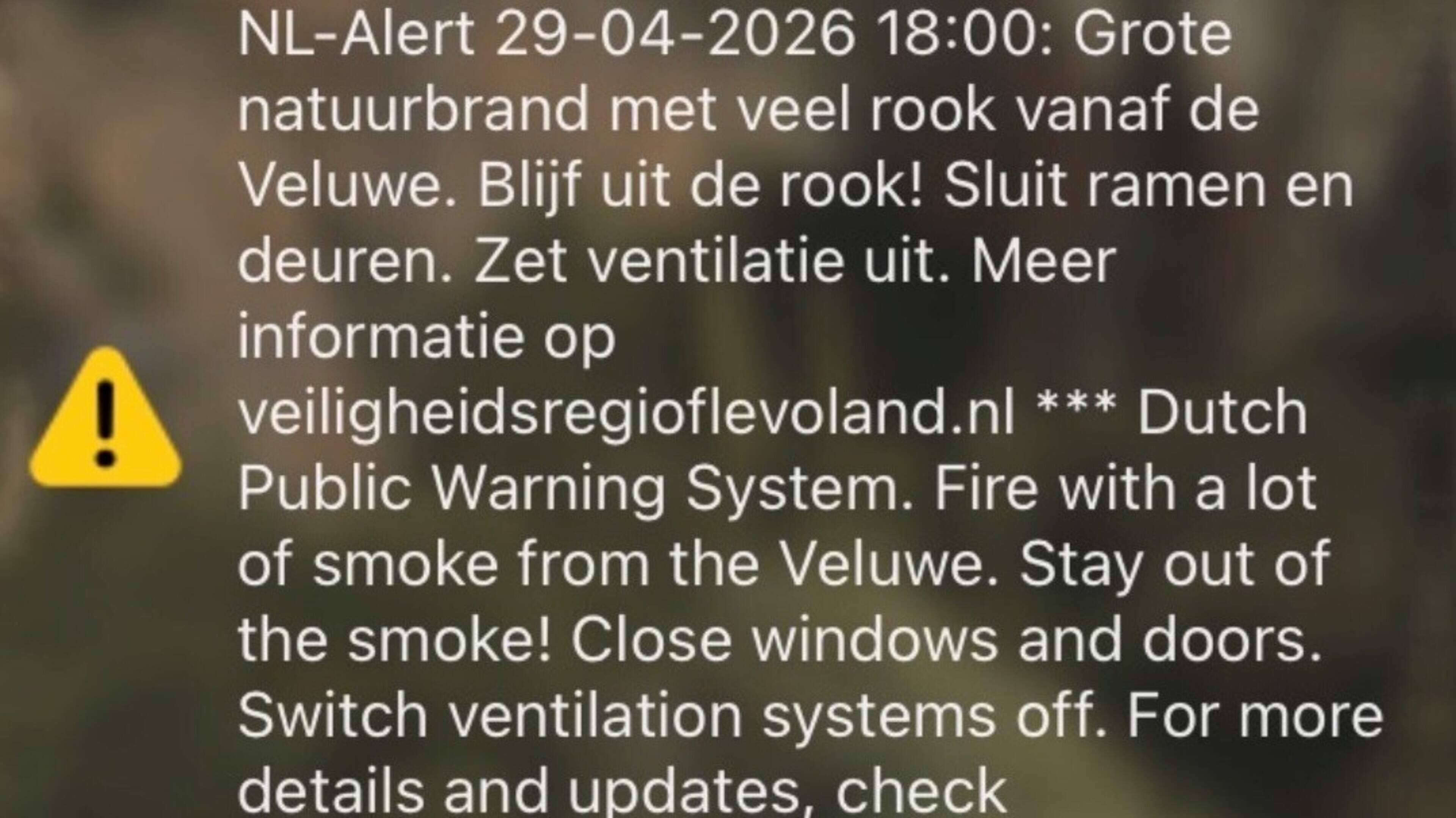 NL-Alert is not working well. ‘It is being addressed. It used to be even worse’