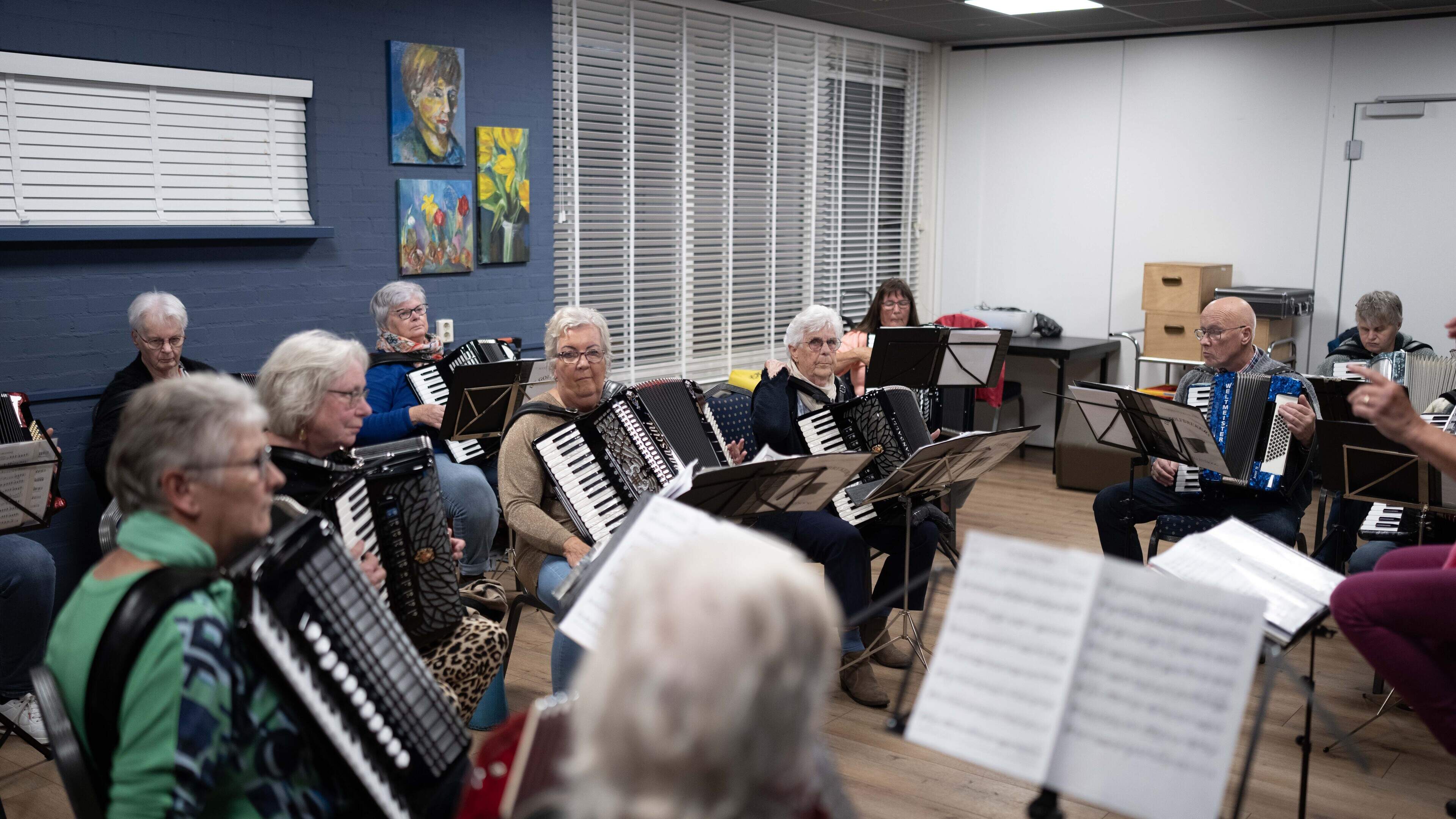 Accordeonclub De Golfbrekers koestert al 70 jaar fijne samenklank