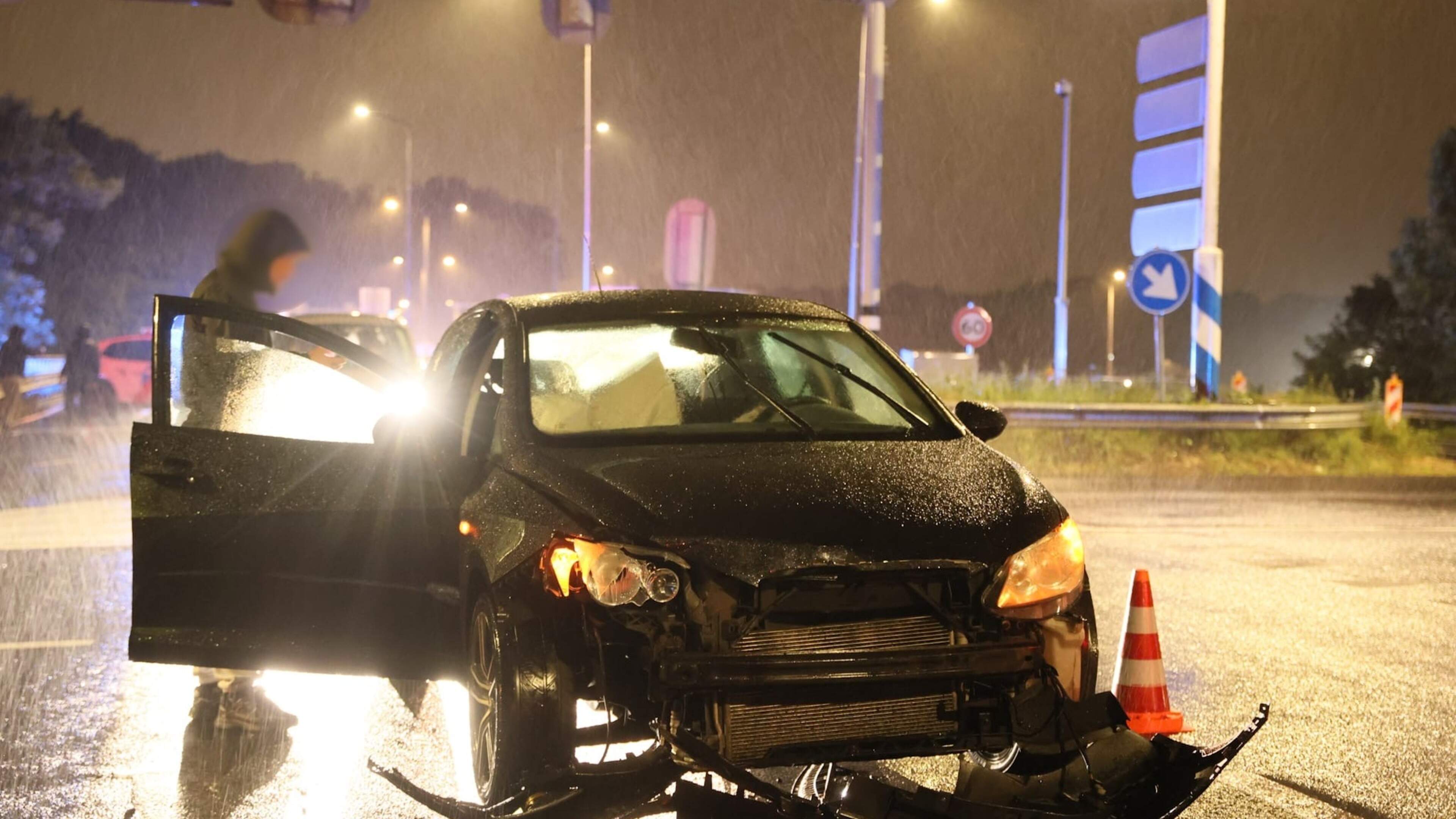 A22 on-ramp temporarily closed after collision at Velsertraverse