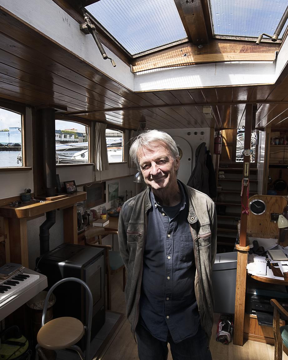 De boot van Roel Stern lag eerst bij Dukra.