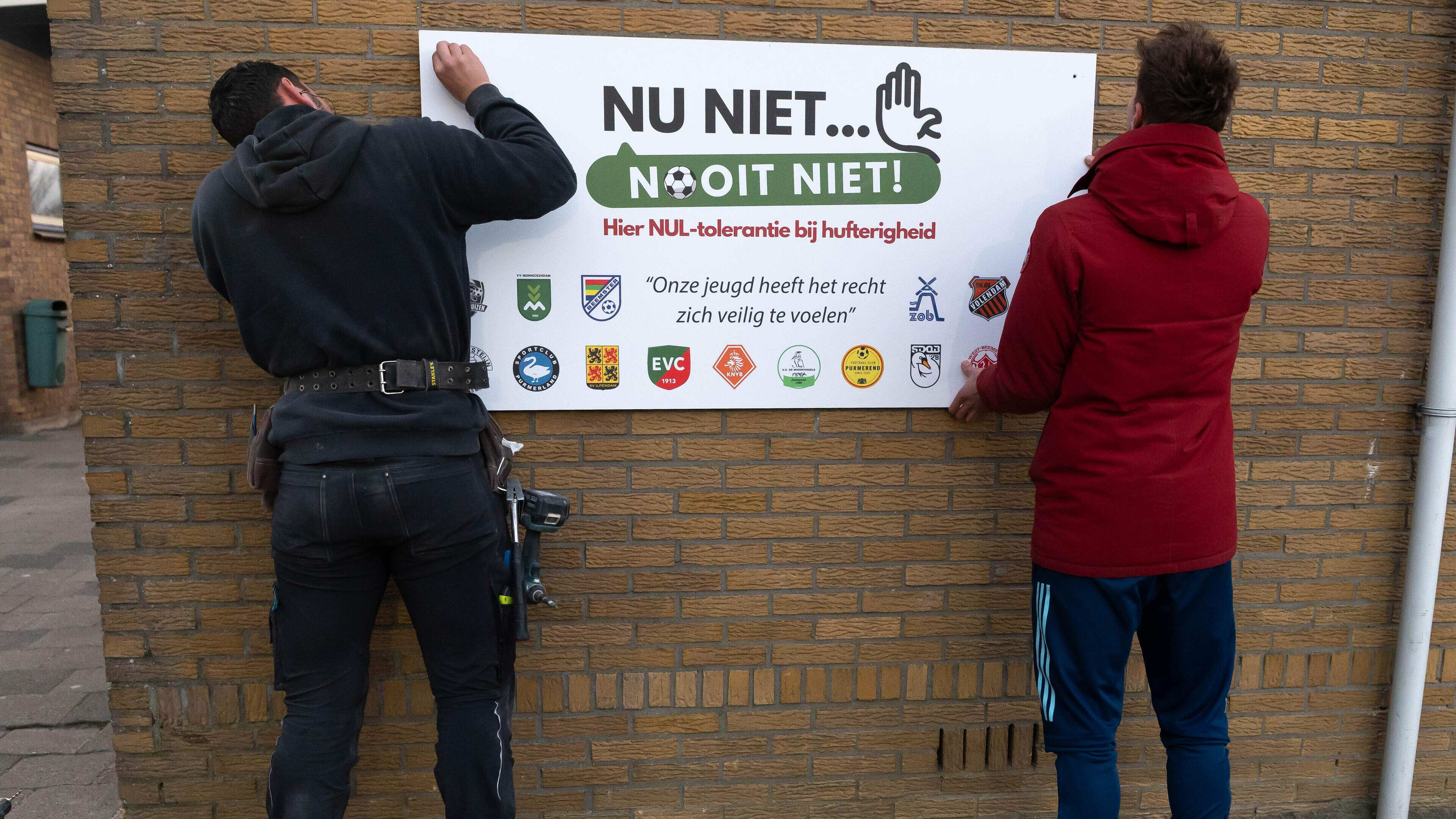 SV Ilpendam zet actie tegen verhuftering op en langs het voetbalveld in gang