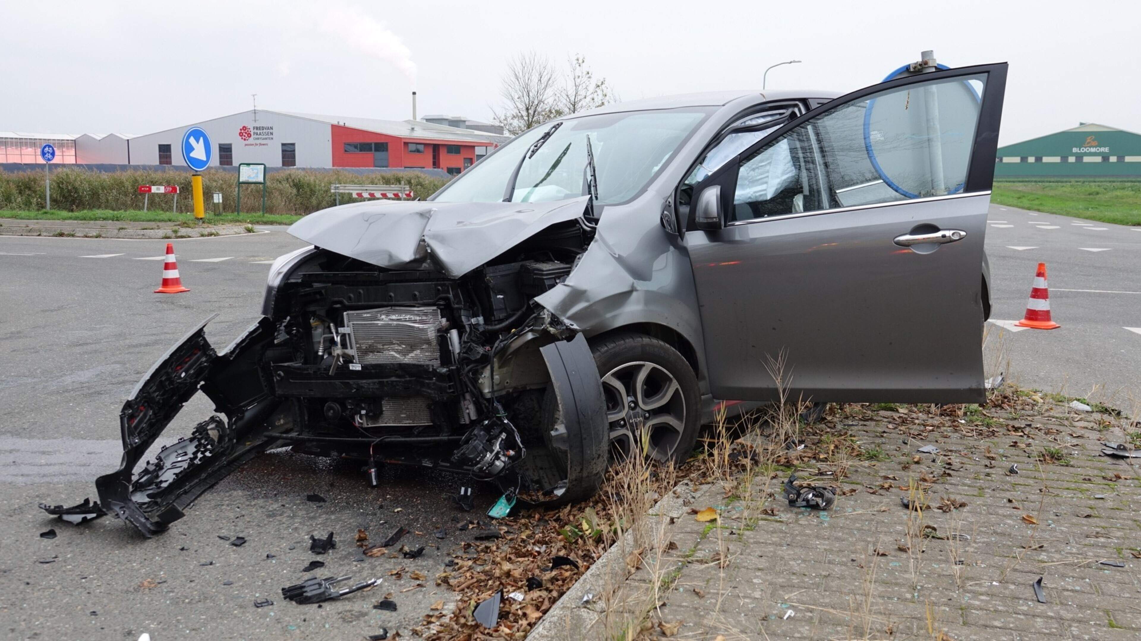 Meerdere gewonden bij aanrijding Wervershoof