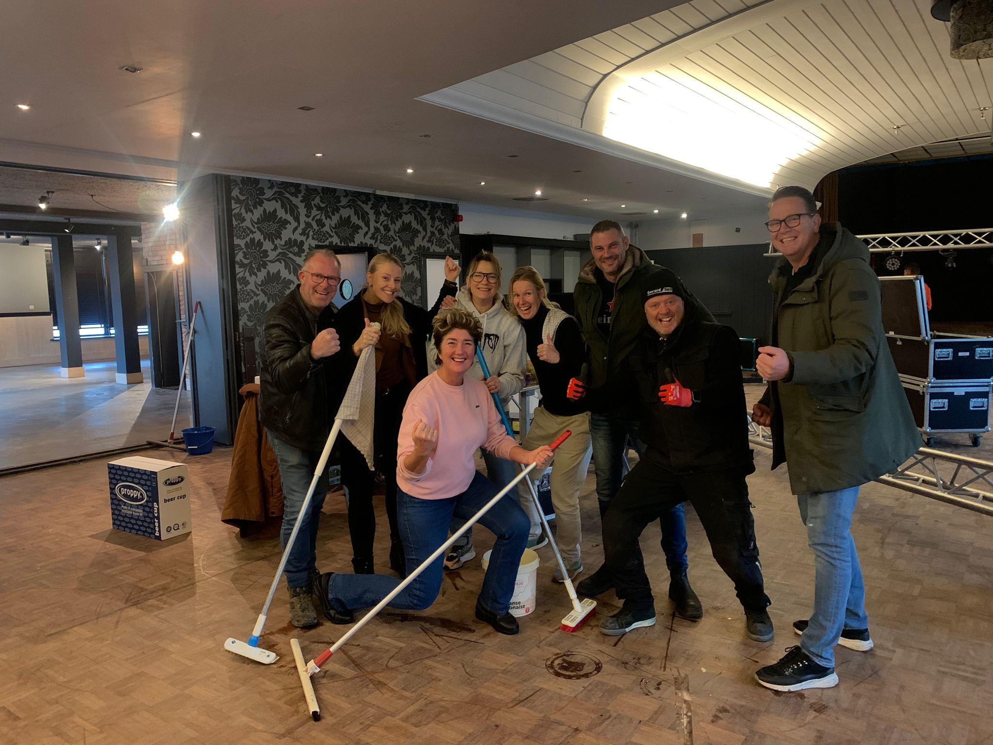 Nieuwjaarsreceptie en horeca-estafette in café Dolleburg