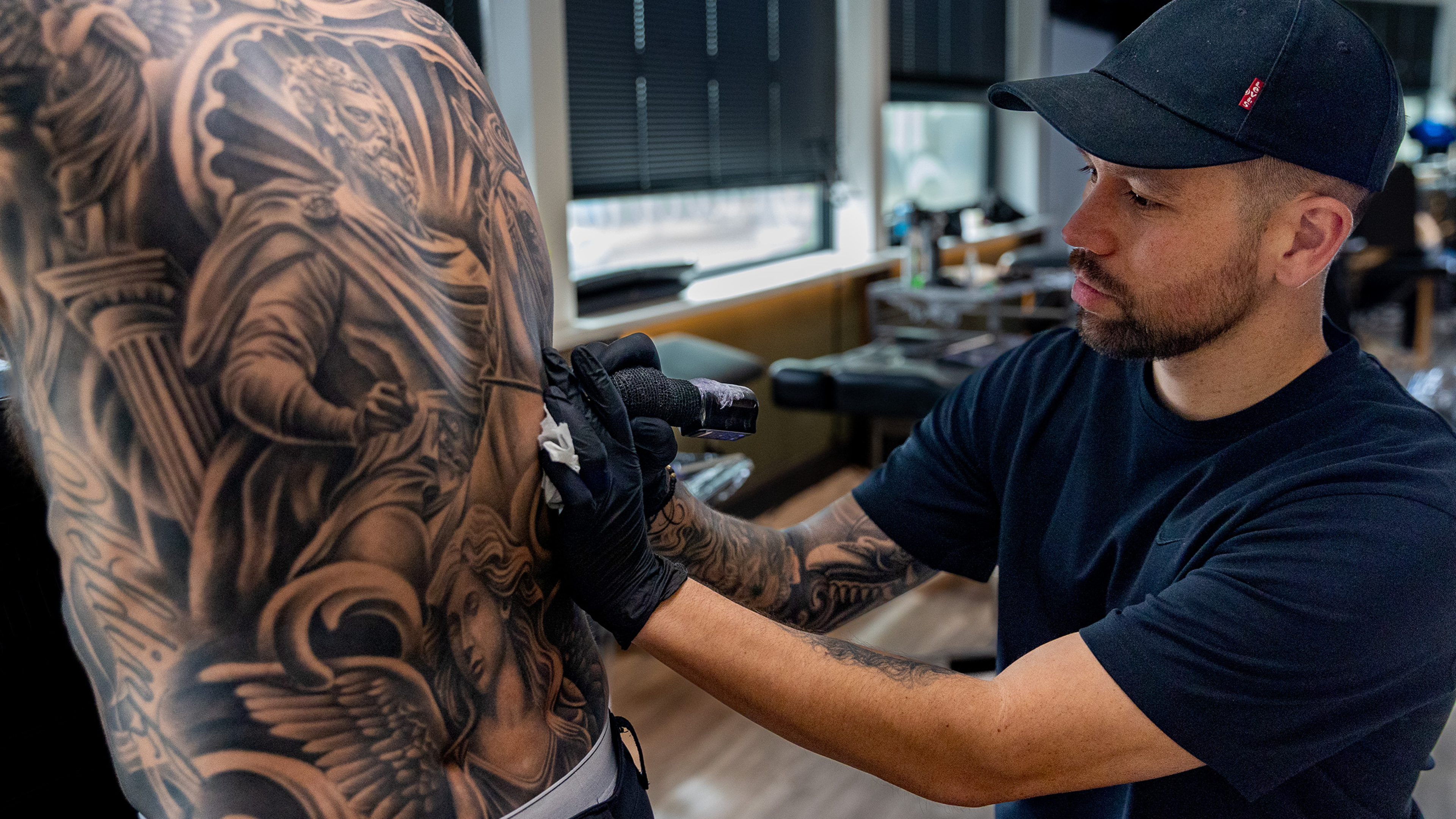 Referral to dermatologist for laser tattoo removal. 'I’m not removing it. I’m going over it'