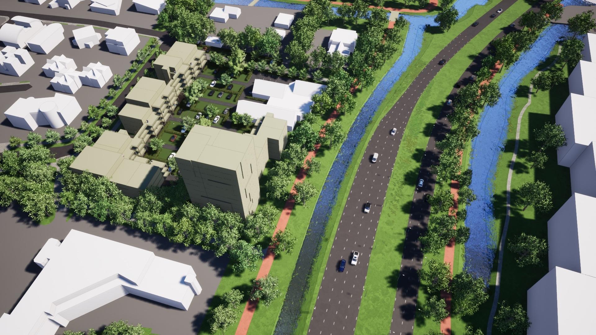 Ook woontoren in plan met 97 appartementen aan Nieuwe Steen in Hoorn