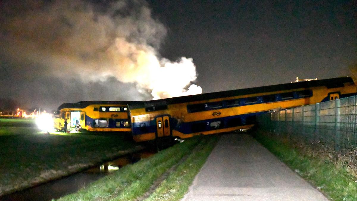 Omgekomen BAM-medewerker Bij Treinbotsing In Voorschoten Is Man (65 ...