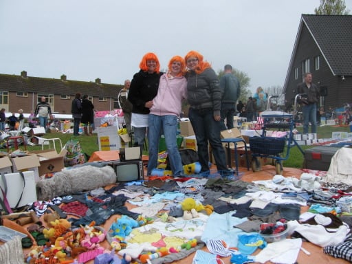 Oranjemarkt in De Schooten vanwege weer afgelast