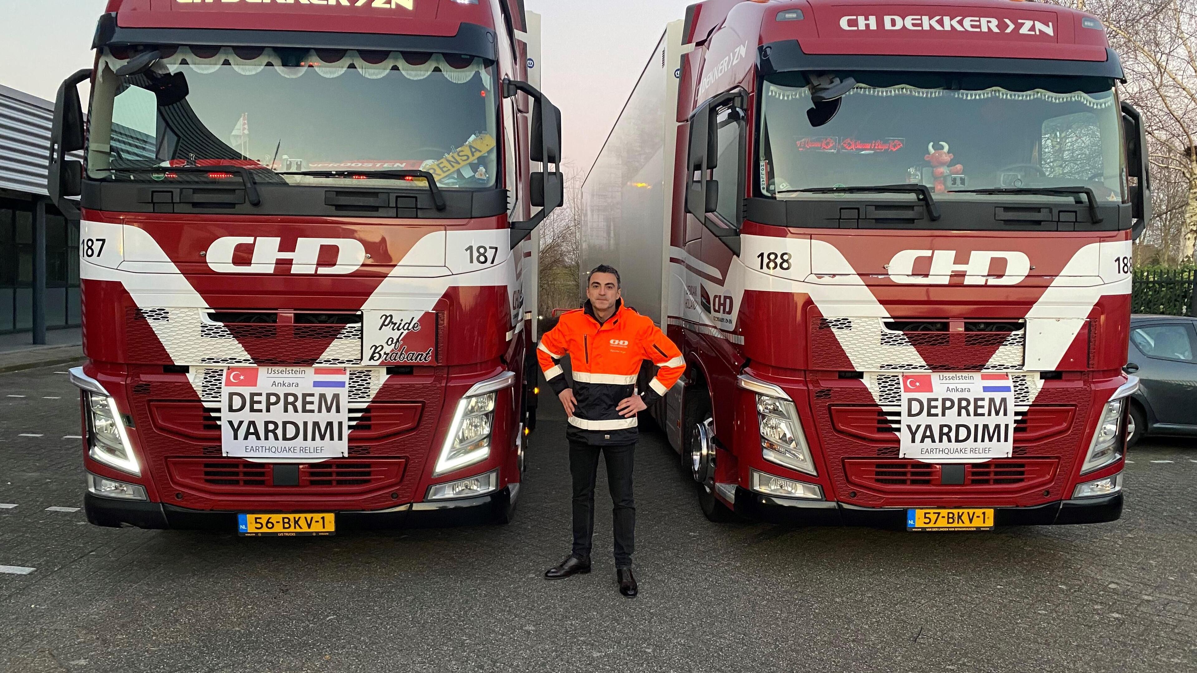 Said uit Ilpendam wil hulpgoederentransport naar Turkije beter stroomlijnen: ’Niet iedereen heeft go