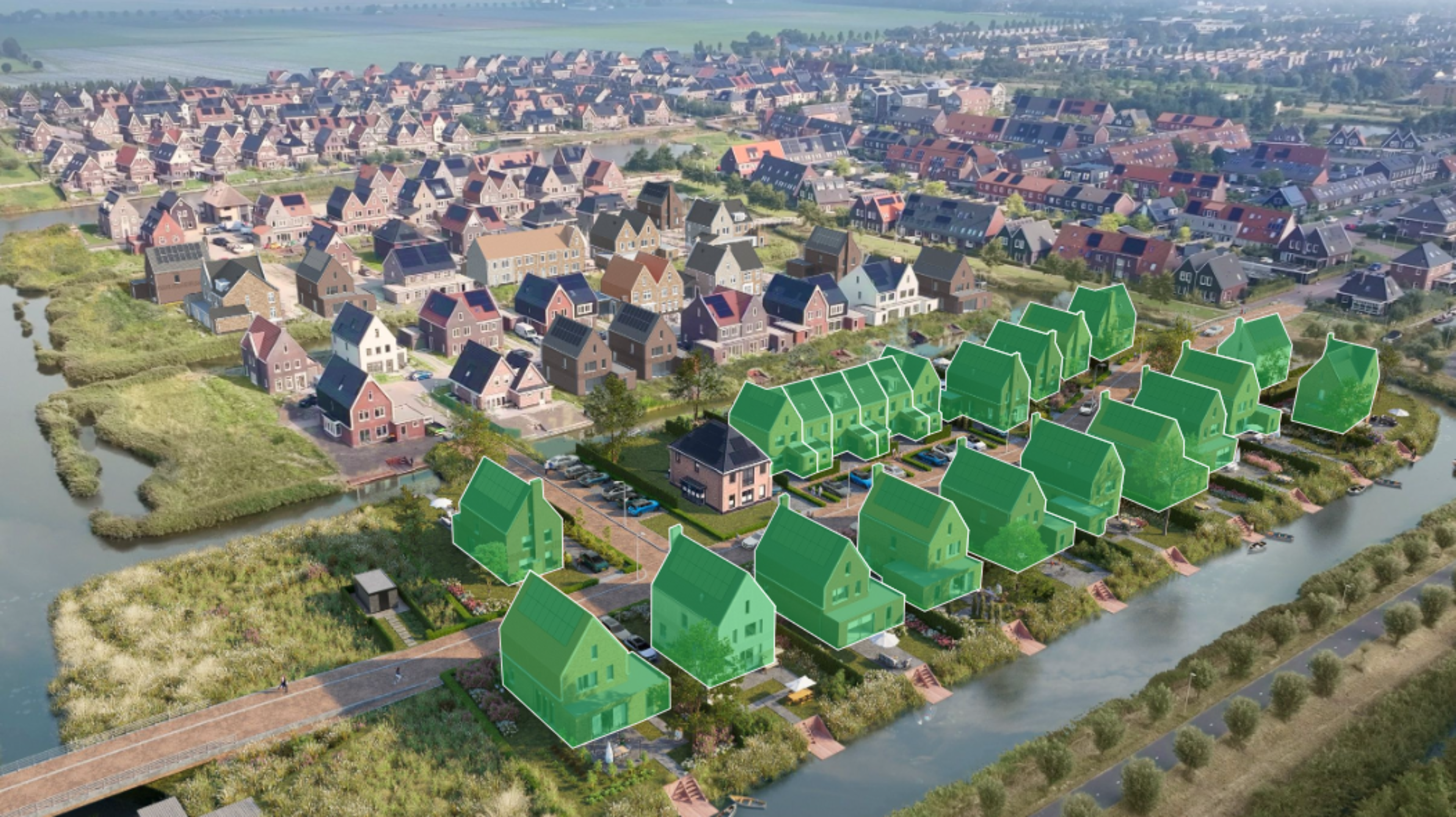 Laatste hoekje van nieuwbouwwijk Westerdel in de verkoop, prijzen beginnen bij 530.000 euro