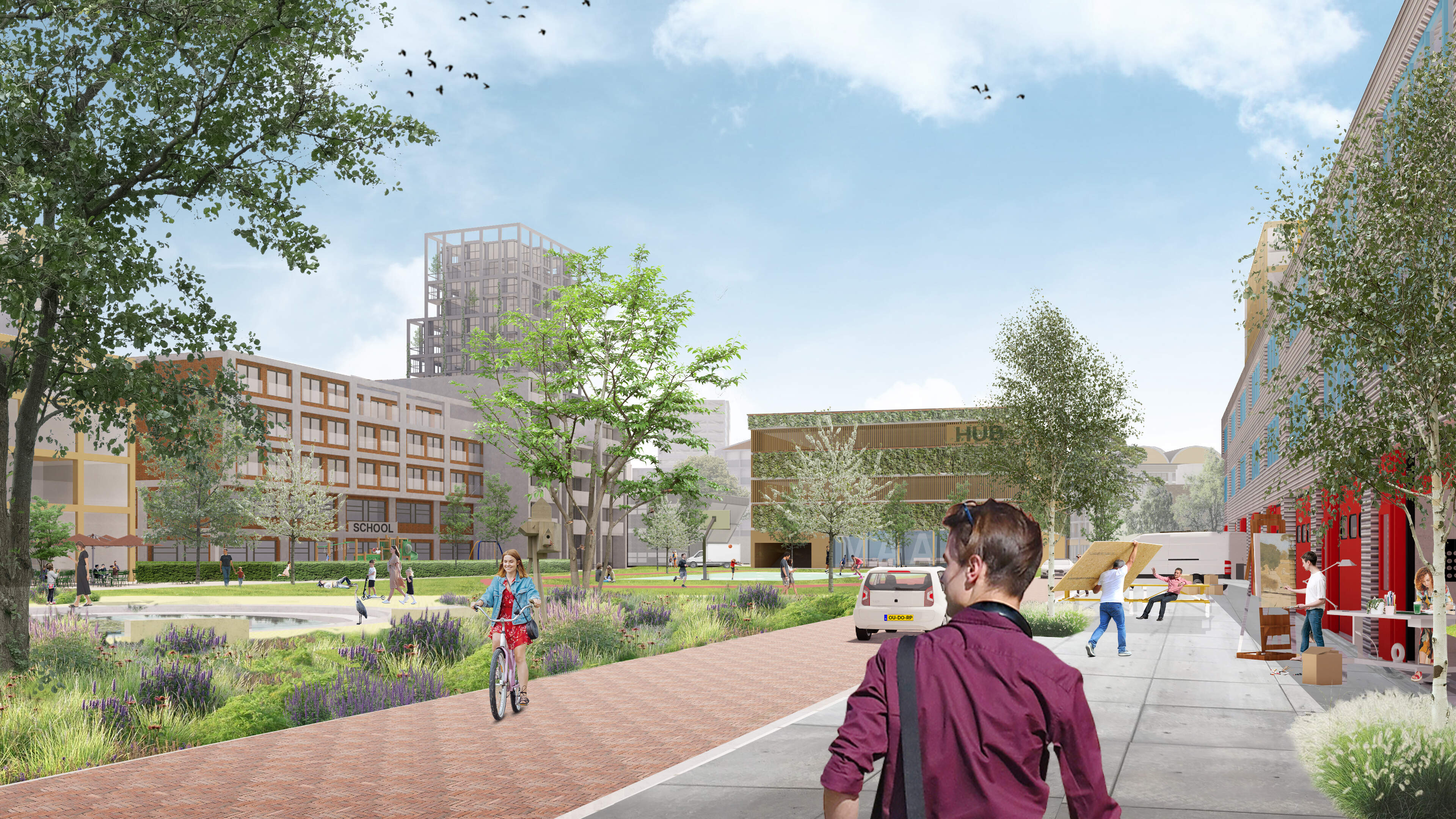 3.300 extra woningen in Nieuw Oudorp en een woontoren van 70 meter, twee keer zo hoog als de Grote K