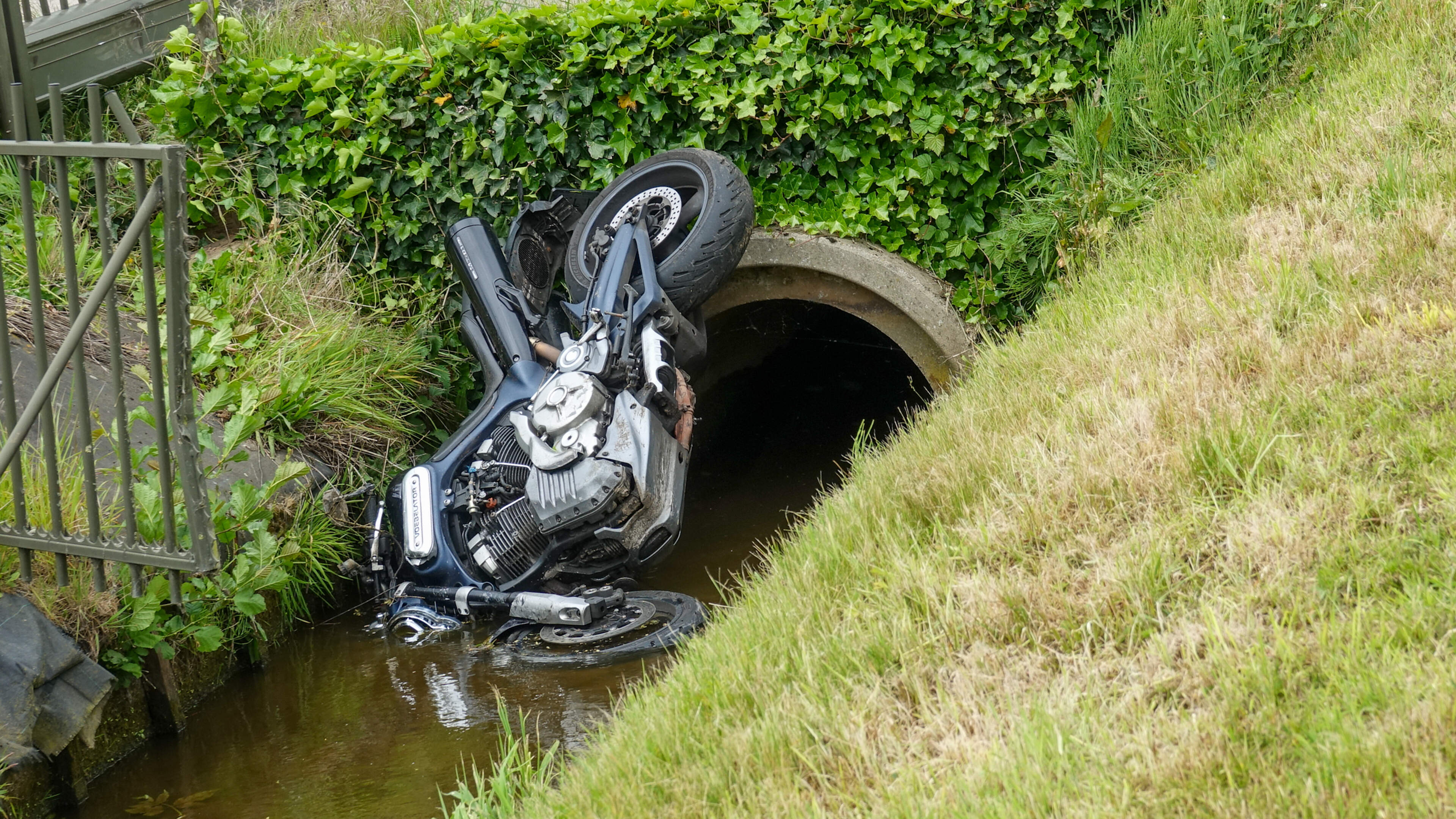 Motorcyclist injured in collision with car in Heemskerk