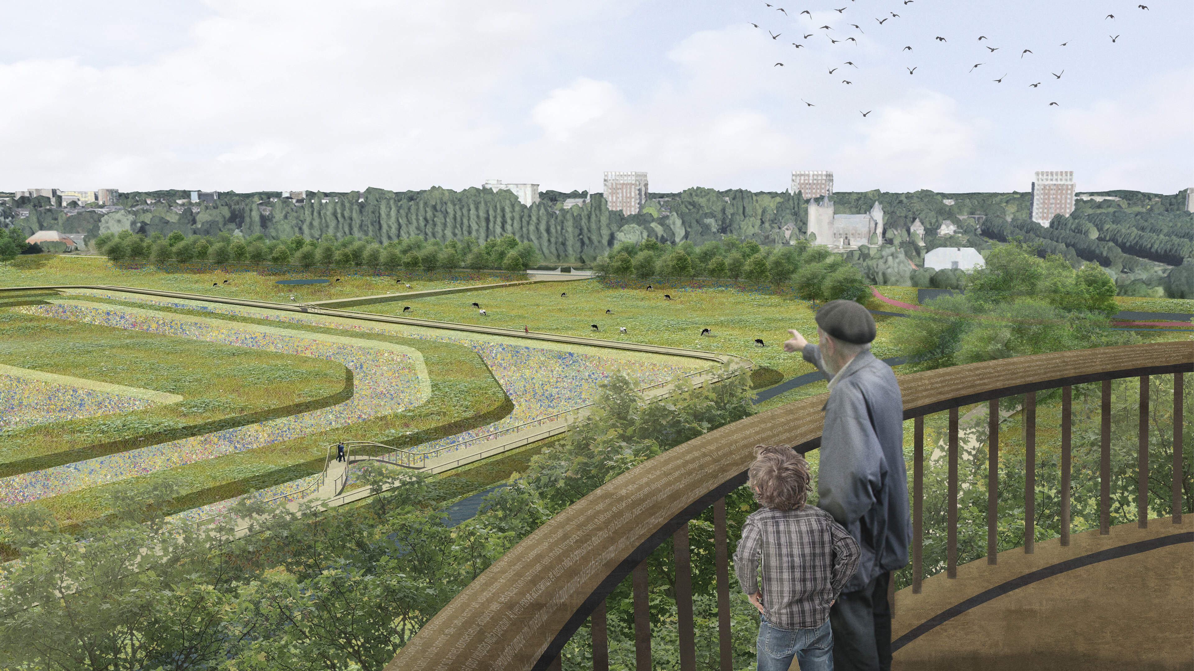 Plans for Oud-Haerlem too grand and expensive; project split into phases starting with observation tower. 'Otherwise we’ll still be looking at each other in 20 years'