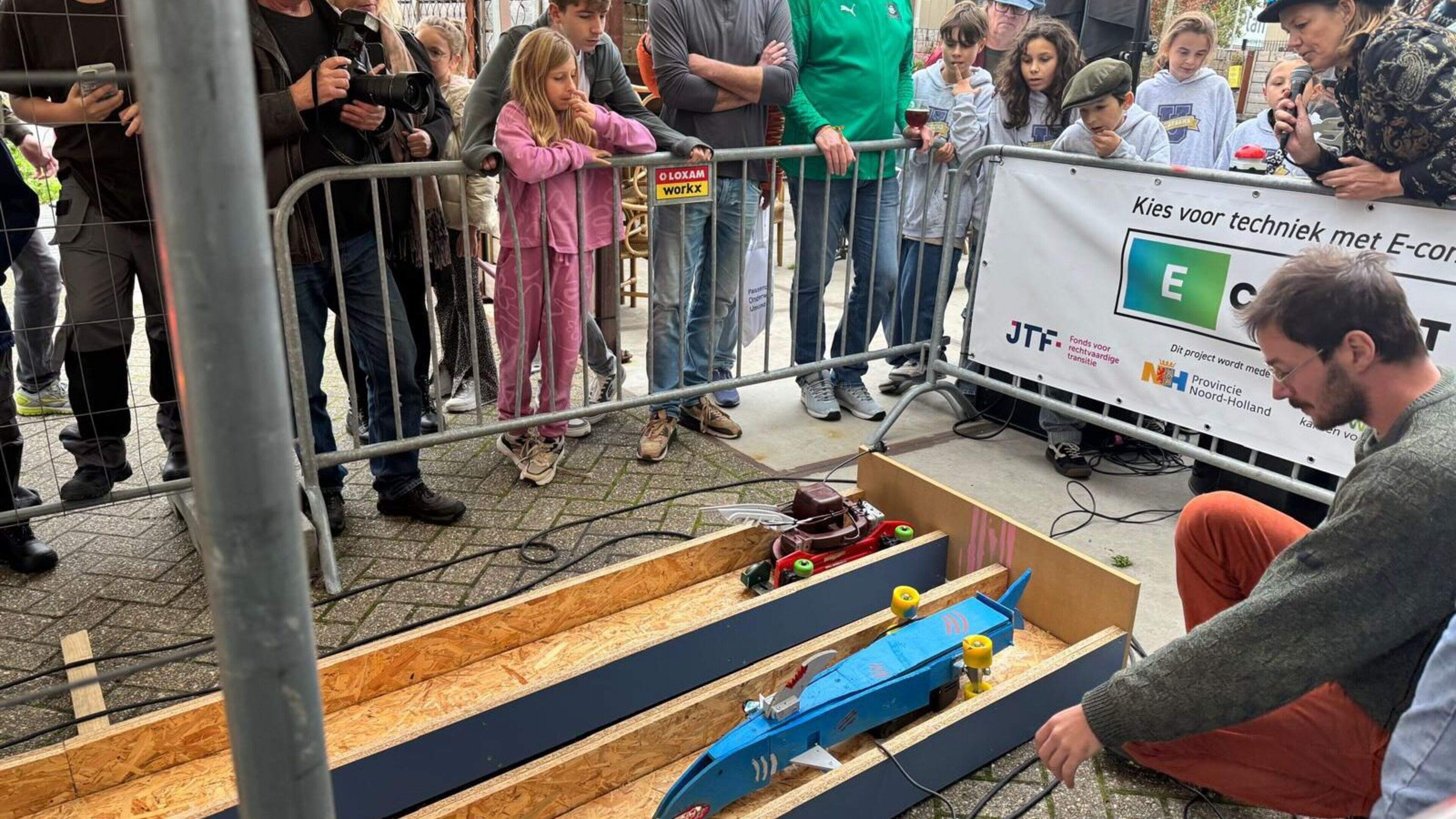 Who will build the fastest power tool race car and win a trip to space?