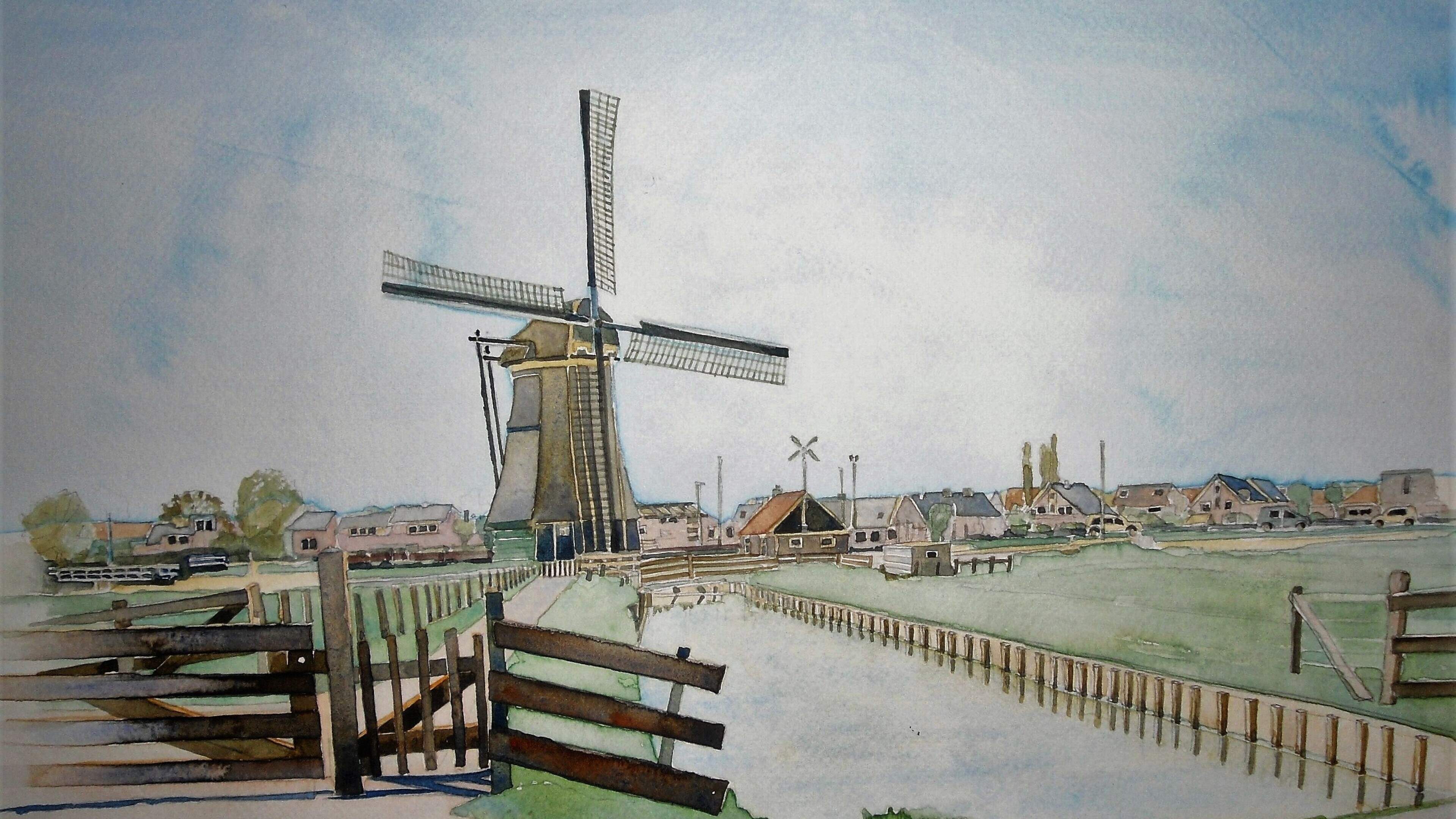 Joop de Beer exhibition at Uitgeest town hall