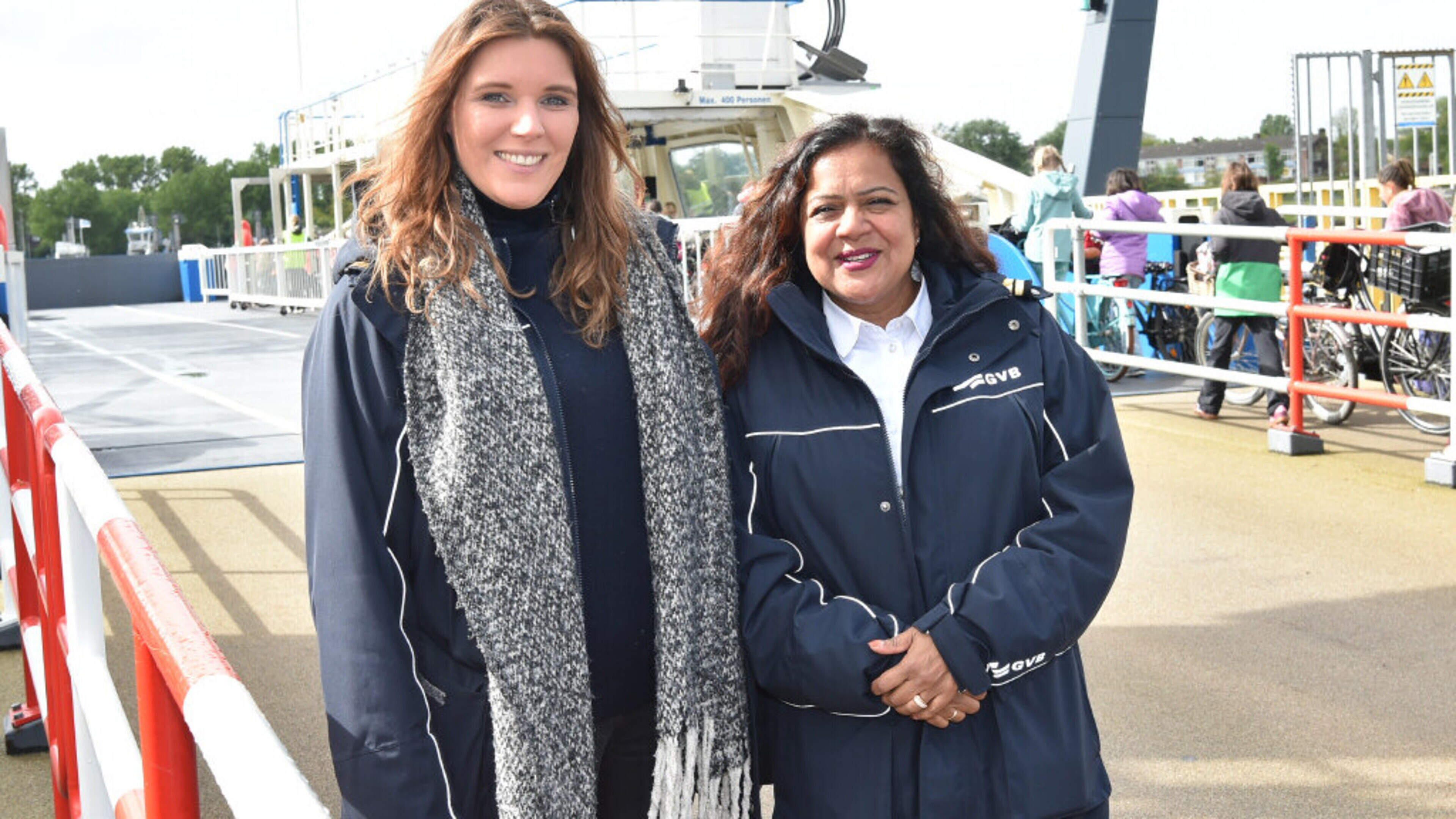 Women at the helm of Velsen ferry: ‘It’s still a man’s world’
