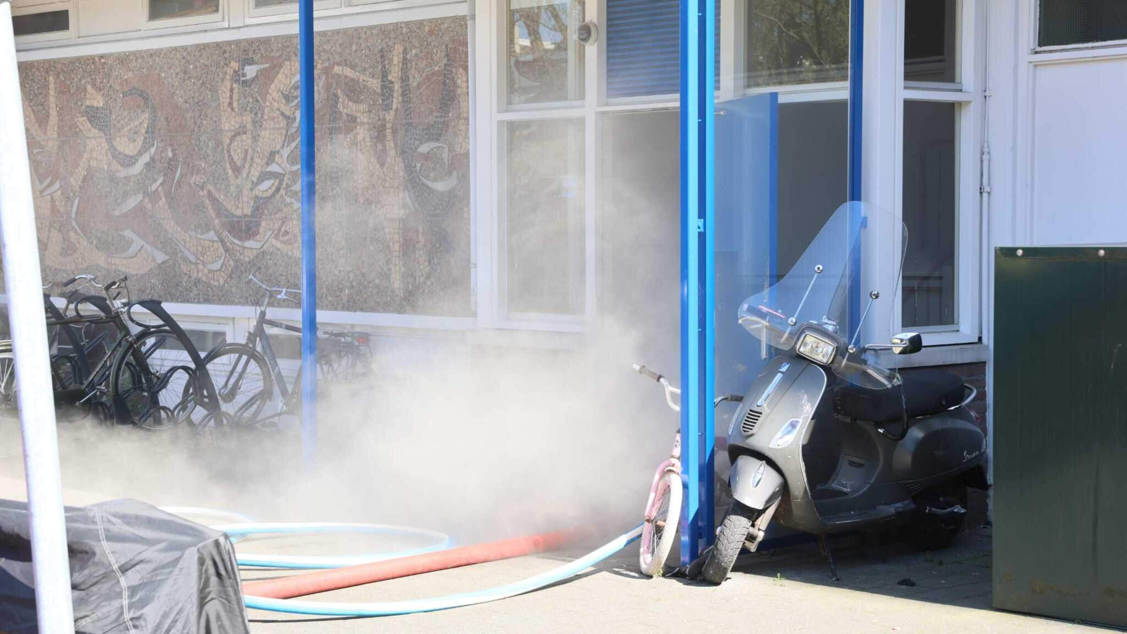 Fire in basement on Plesmanweg in Beverwijk quickly upgraded