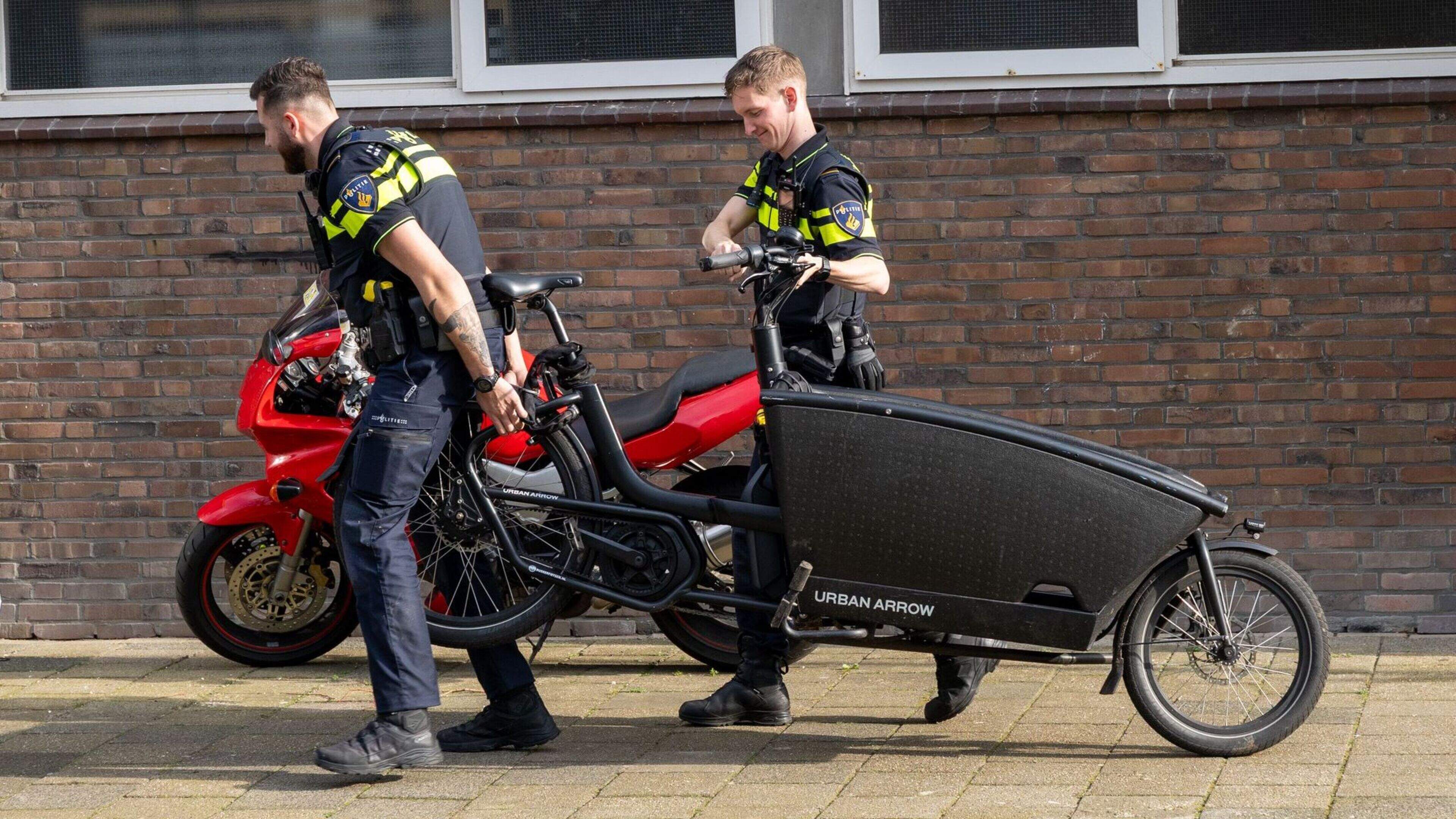 Stolen cargo bike found during multi-agency checks in Heemskerk and Beverwijk