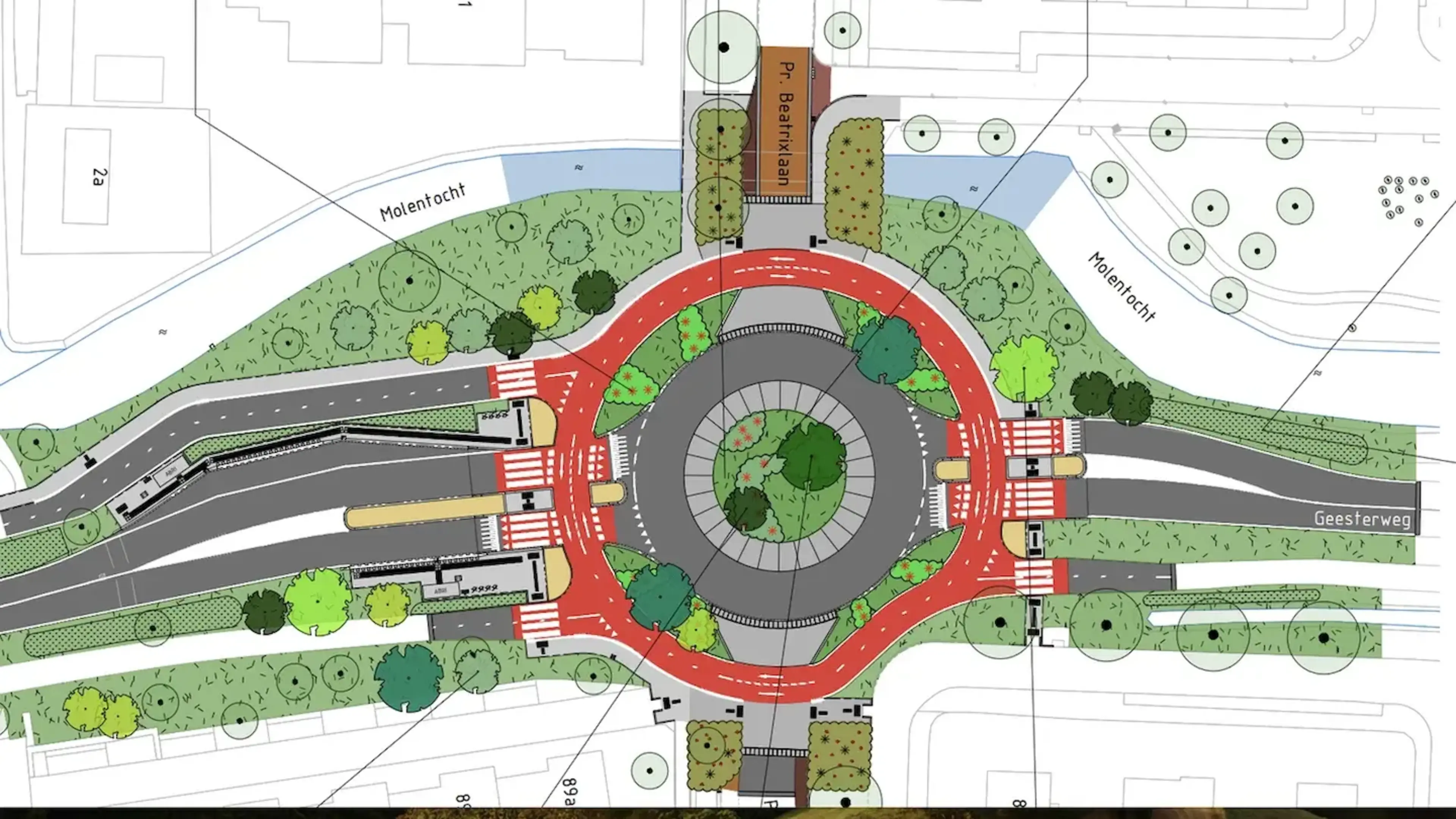 Construction of Geesterweg-Beatrixlaan roundabout begins next week, but not everyone is happy: 'I am disappointed, I am not being heard'