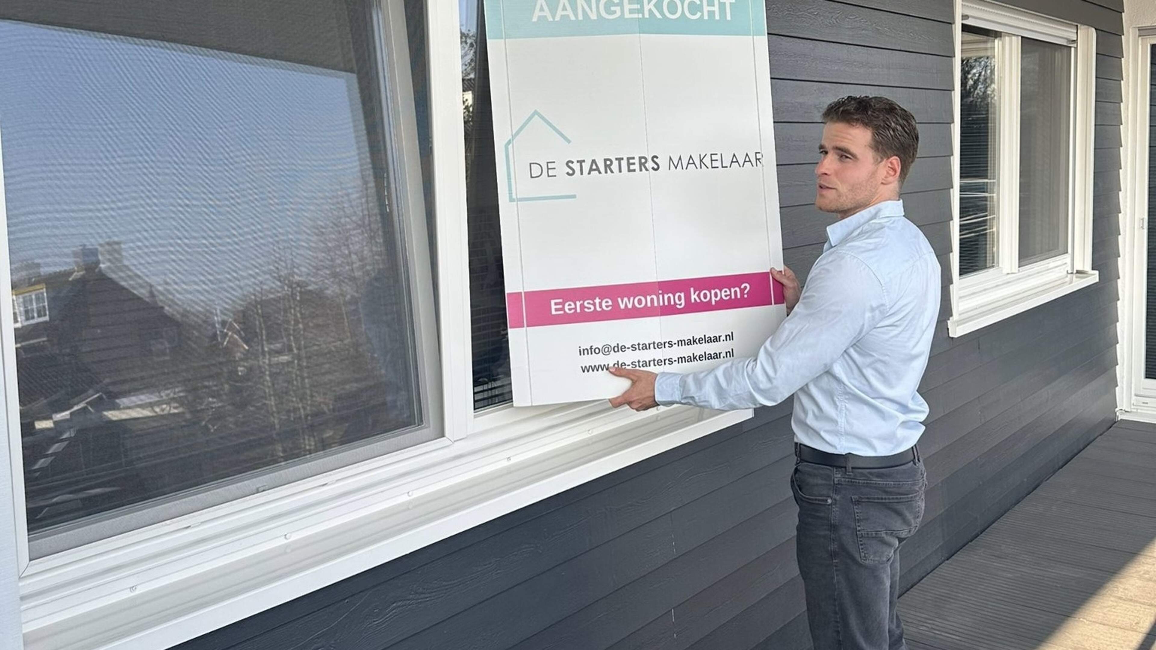 From scanning files to the only first-time buyer broker in the Netherlands: Laurens helps young homebuyers get started