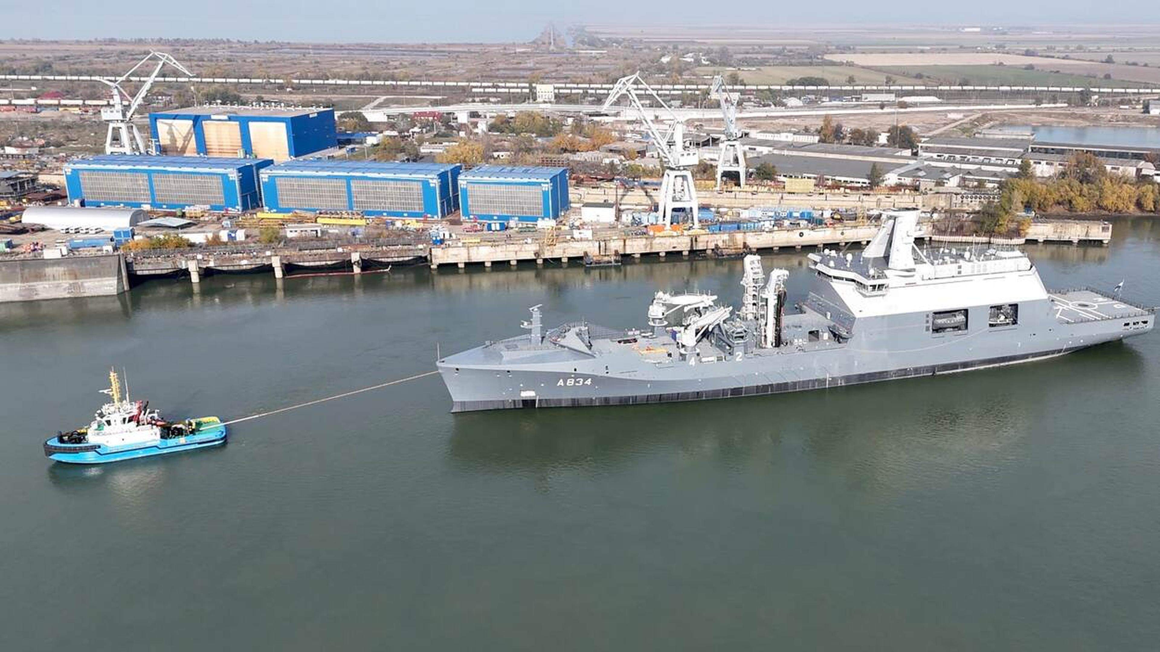 Zr.Ms. Den Helder maakt donderdag eerste opwachting in stad waar schip ...