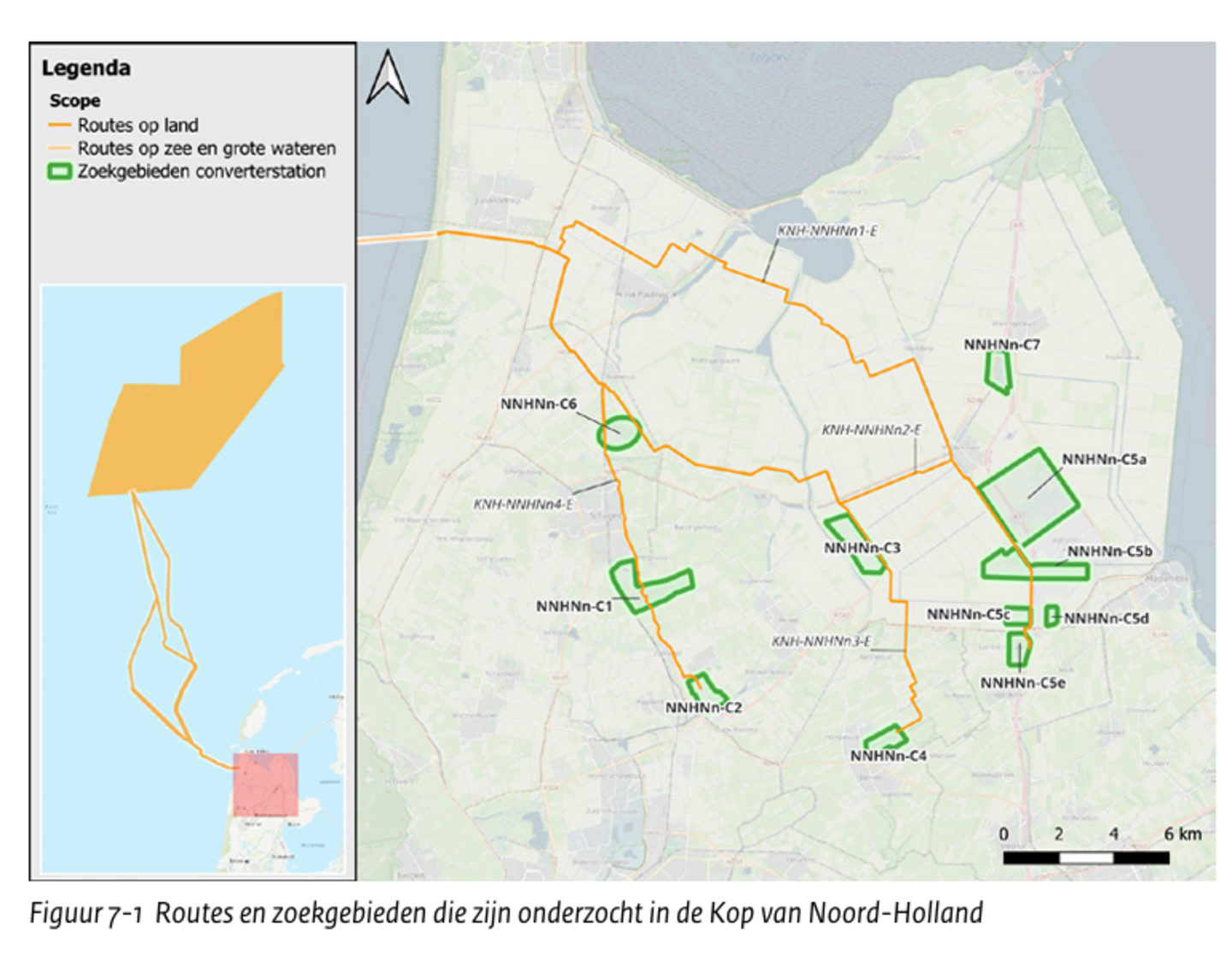 De aanlanding ten zuiden van Julianadorp in beeld. Als het aan Landschap Noord-Holland ligt, heeft de route via het noorden (onder het Lage Veer door) de voorkeur.