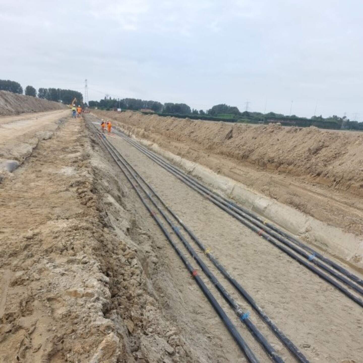Het ingraven van elektriciteitskabels gaat grote gevolgen hebben voor het landschap in de Kop van Noord-Holland.