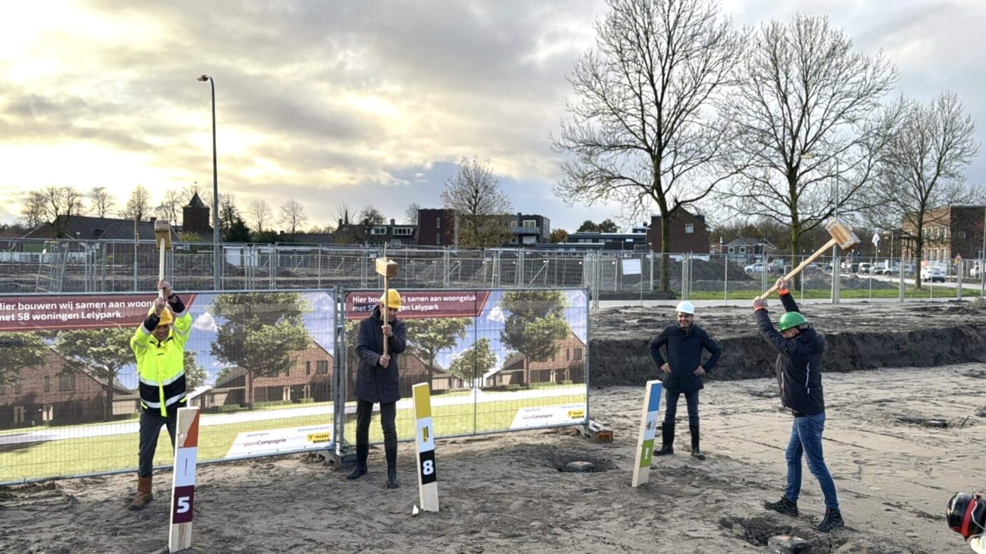 Lelypark in Wieringerwerf krijgt er bijna zestig nieuwe woningen bij. In de zomer van 2025 zijn ze g