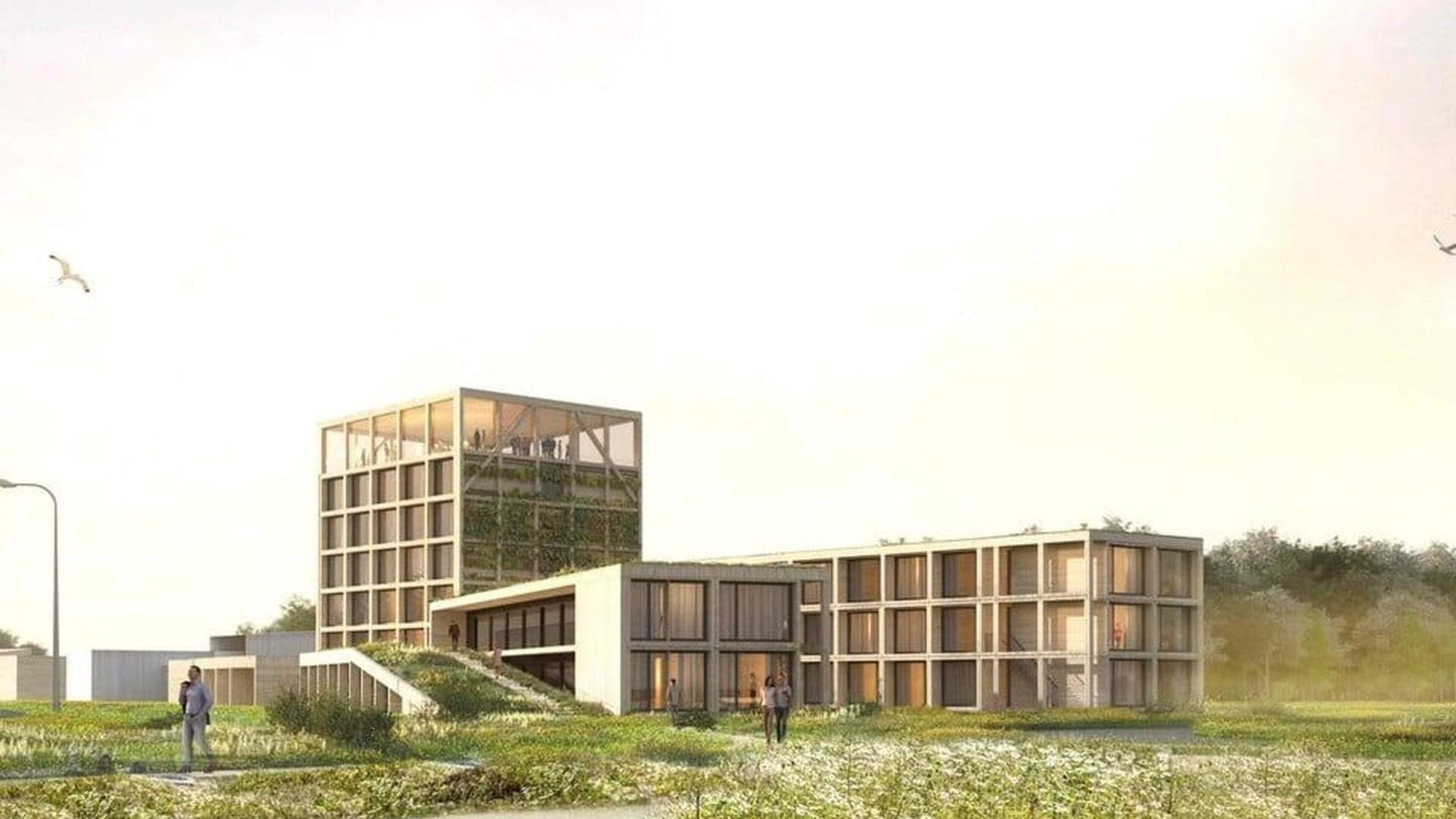 Dertig meter te hoog? Hotel Waddenpoort in Den Oever wacht op groen licht
