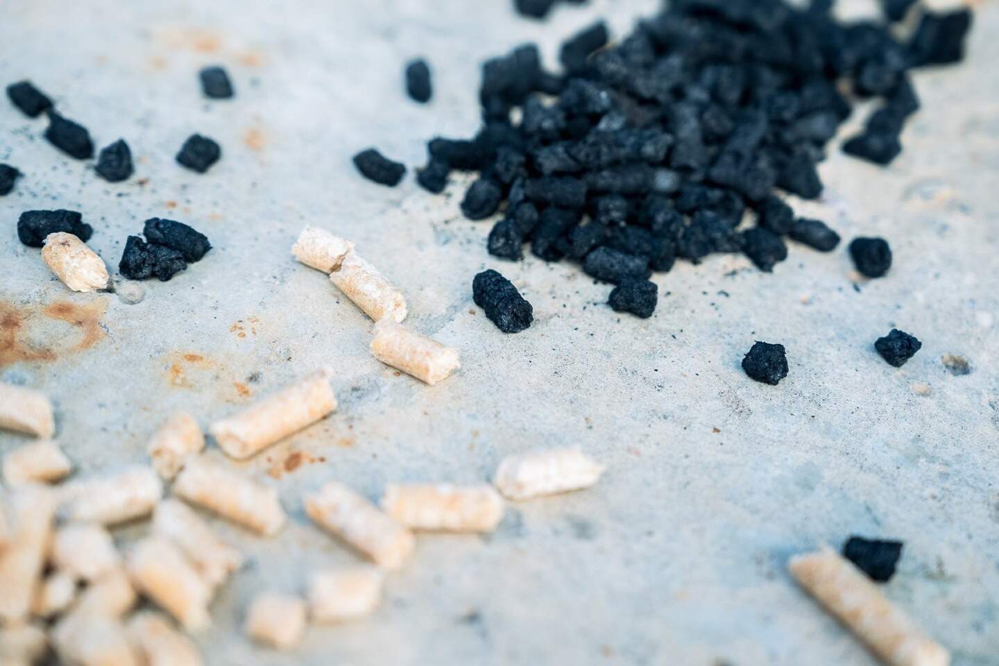 De brokjes ’biologische steenkool’ zijn vier tot acht millimeter groot en goed geschikt als vervanger voor turf en teeltmatten.